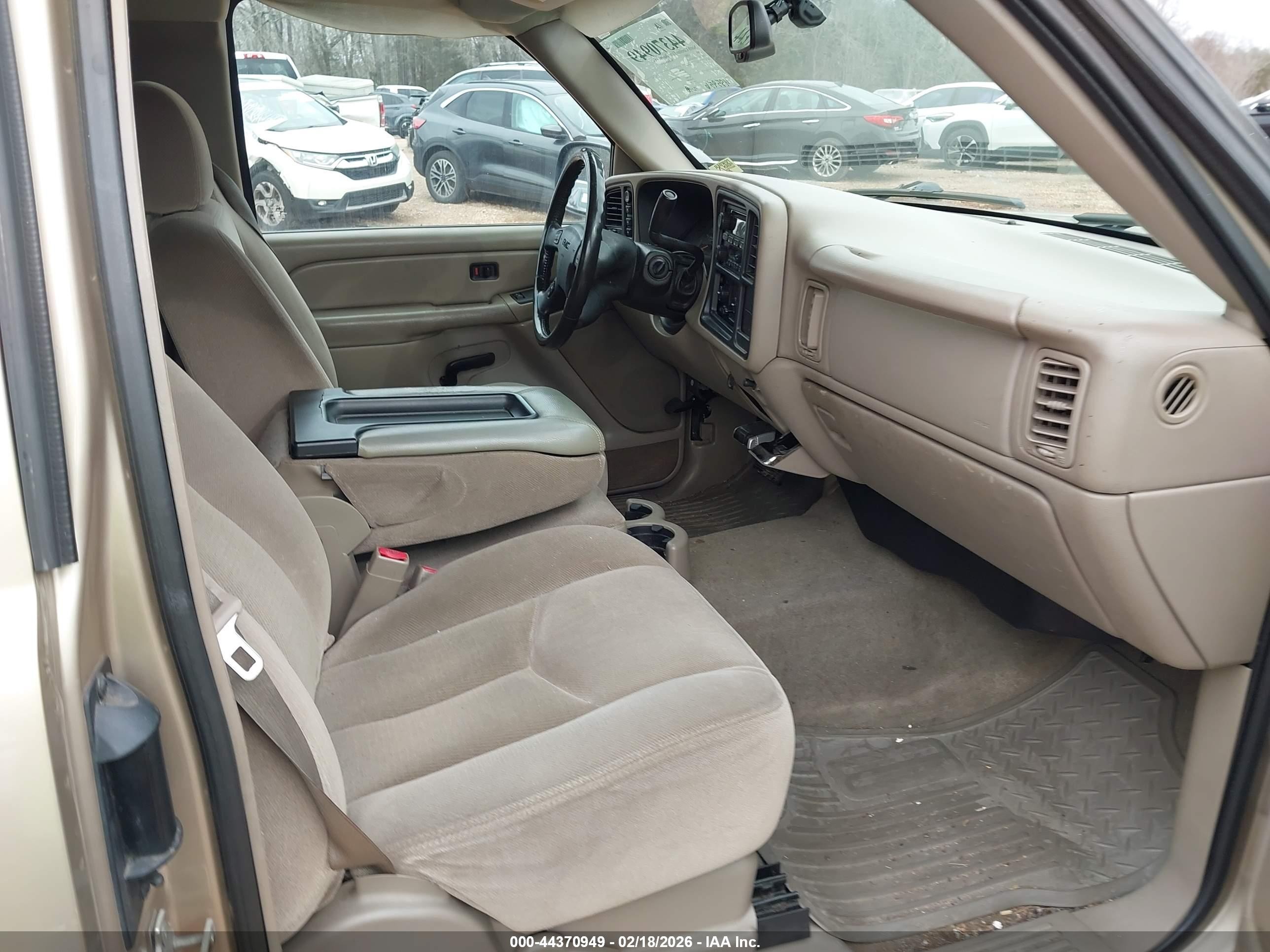 2004 Gmc Sierra 1500 Sle Tan vin: 2GTEK19T341257621