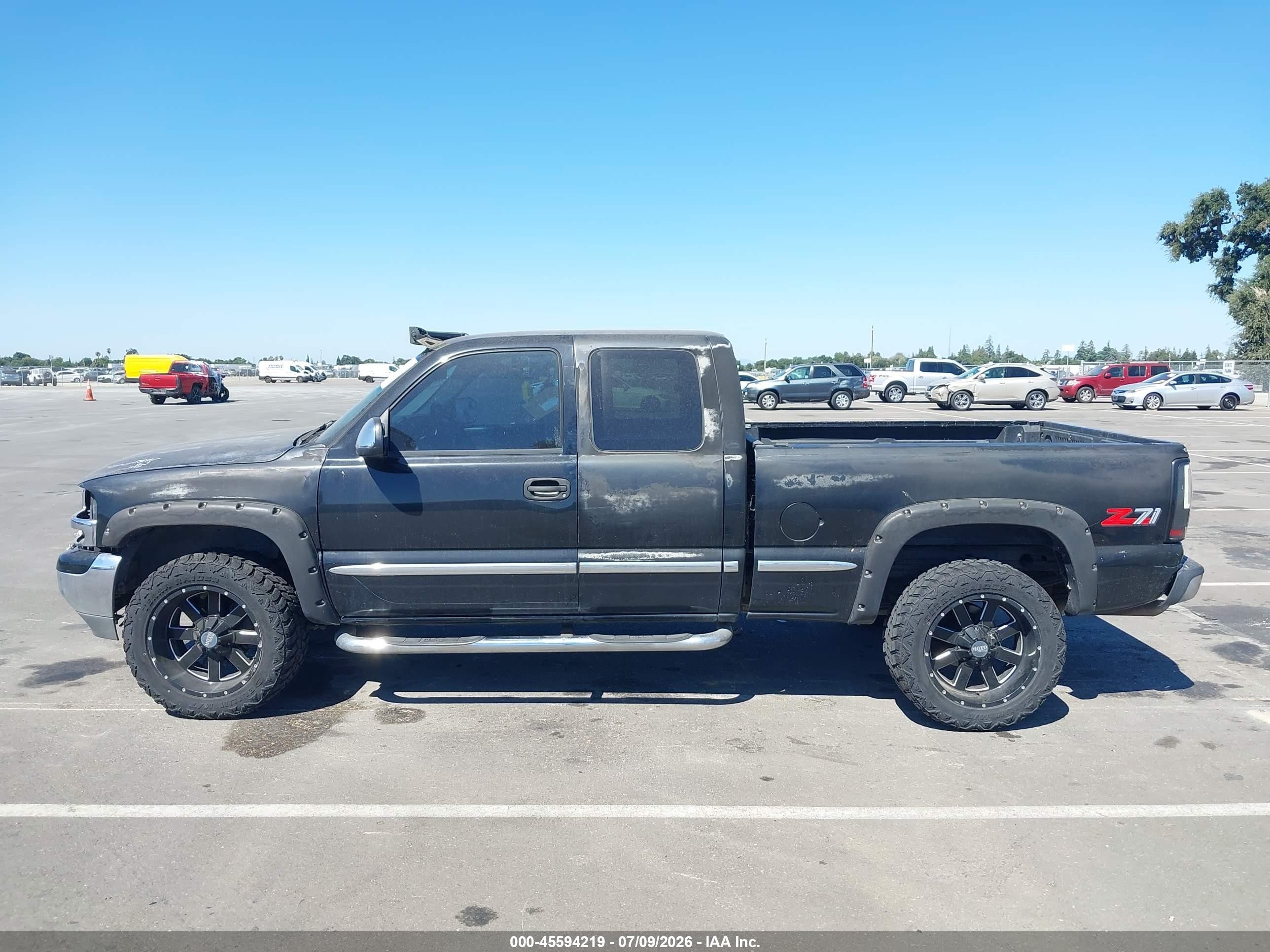 2000 Gmc Sierra 1500 Sle Black vin: 2GTEK19T3Y1352671