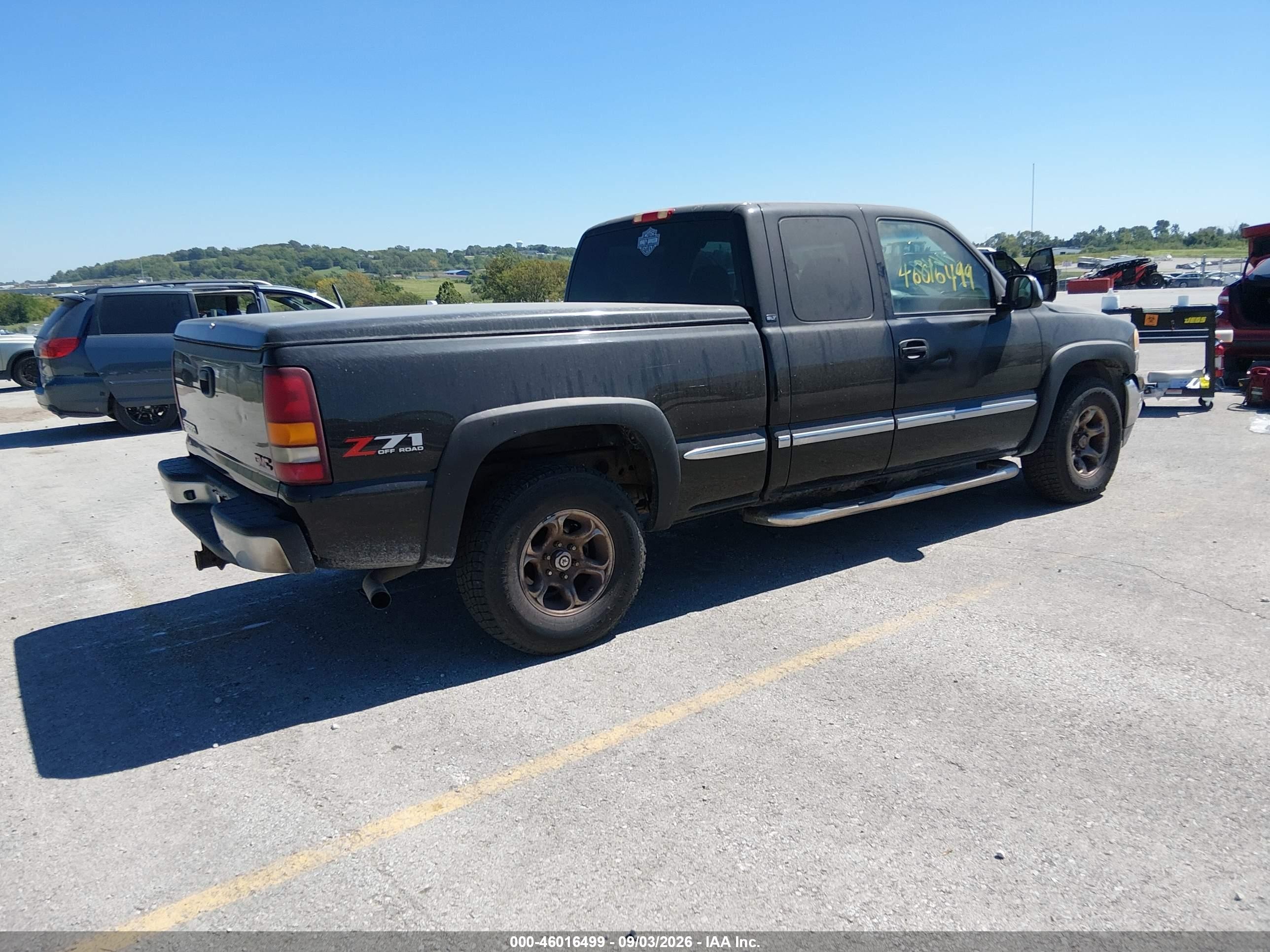 2002 Gmc Sierra 1500 Sle Black vin: 2GTEK19T421231607
