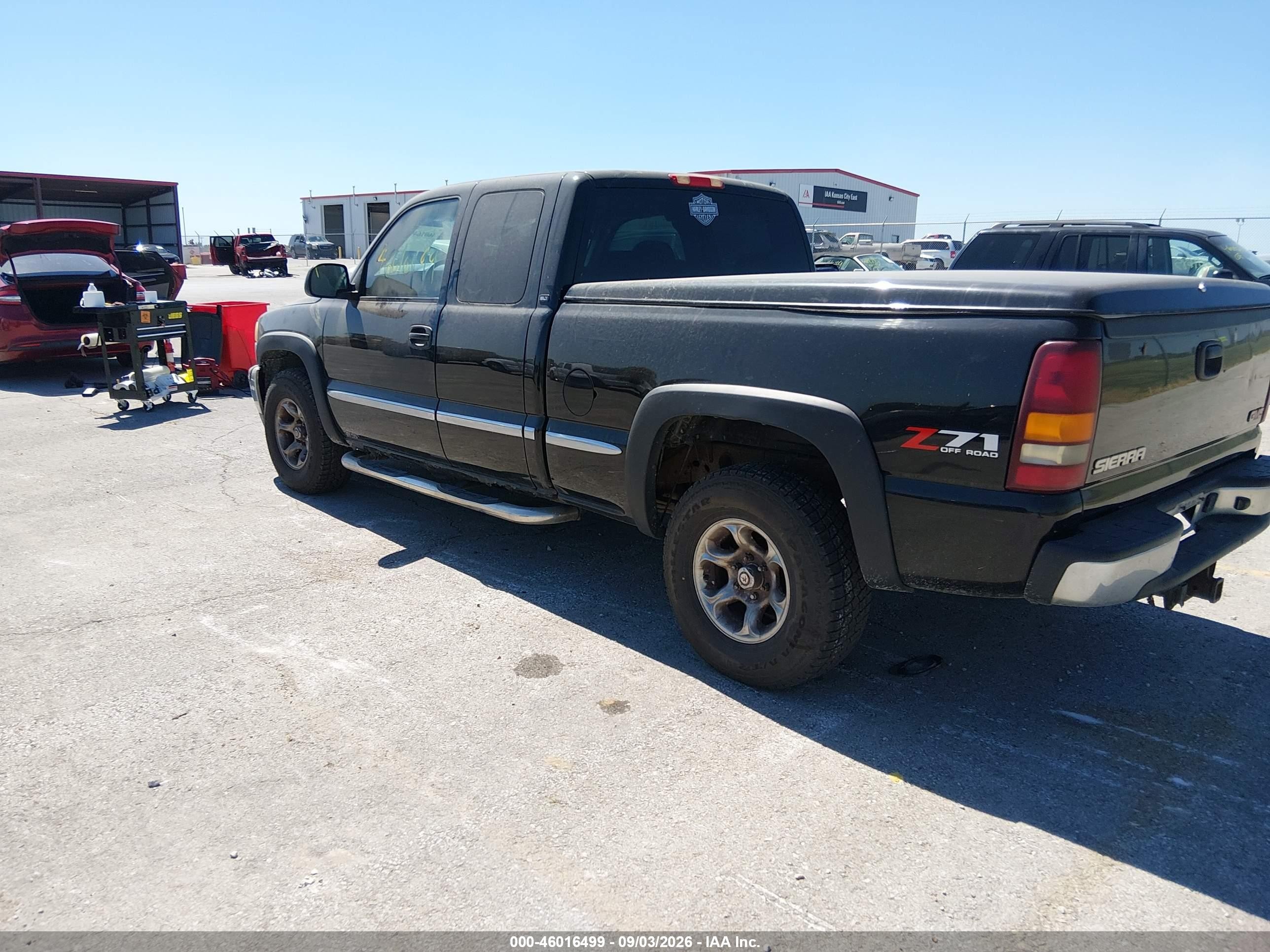 2002 Gmc Sierra 1500 Sle Black vin: 2GTEK19T421231607