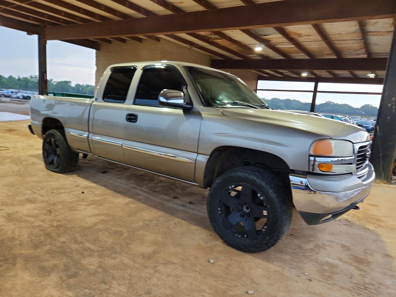 2002 Gmc New Sierra K1500 Brown vin: 2GTEK19T421282816