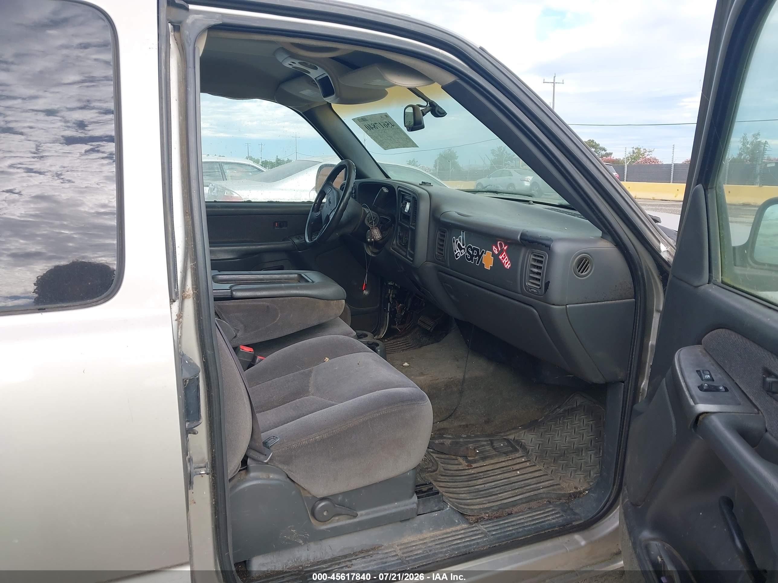 2003 Gmc Sierra 1500 Sle Gray vin: 2GTEK19T431264379