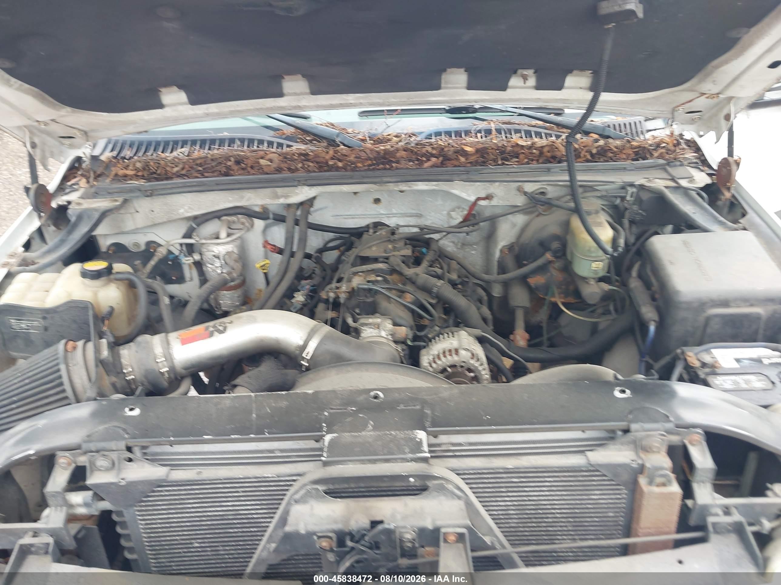 2000 Gmc Sierra 1500 Sle White vin: 2GTEK19T4Y1276040