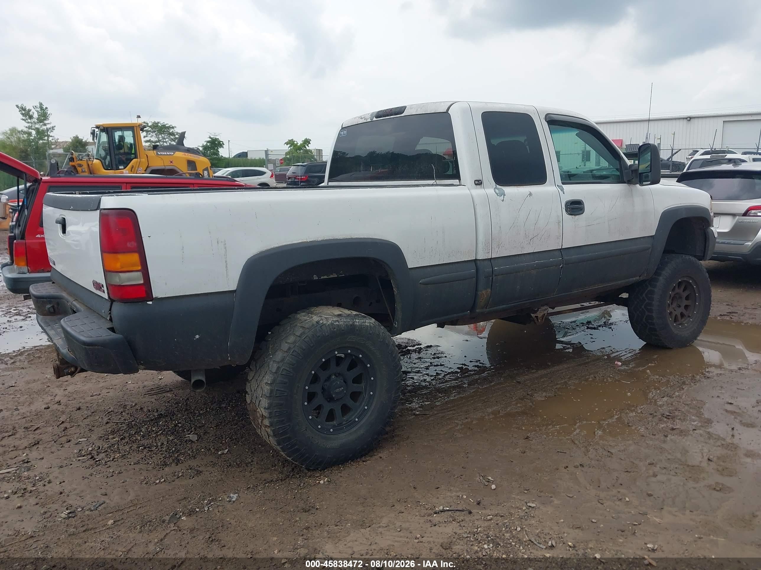 2000 Gmc Sierra 1500 Sle White vin: 2GTEK19T4Y1276040