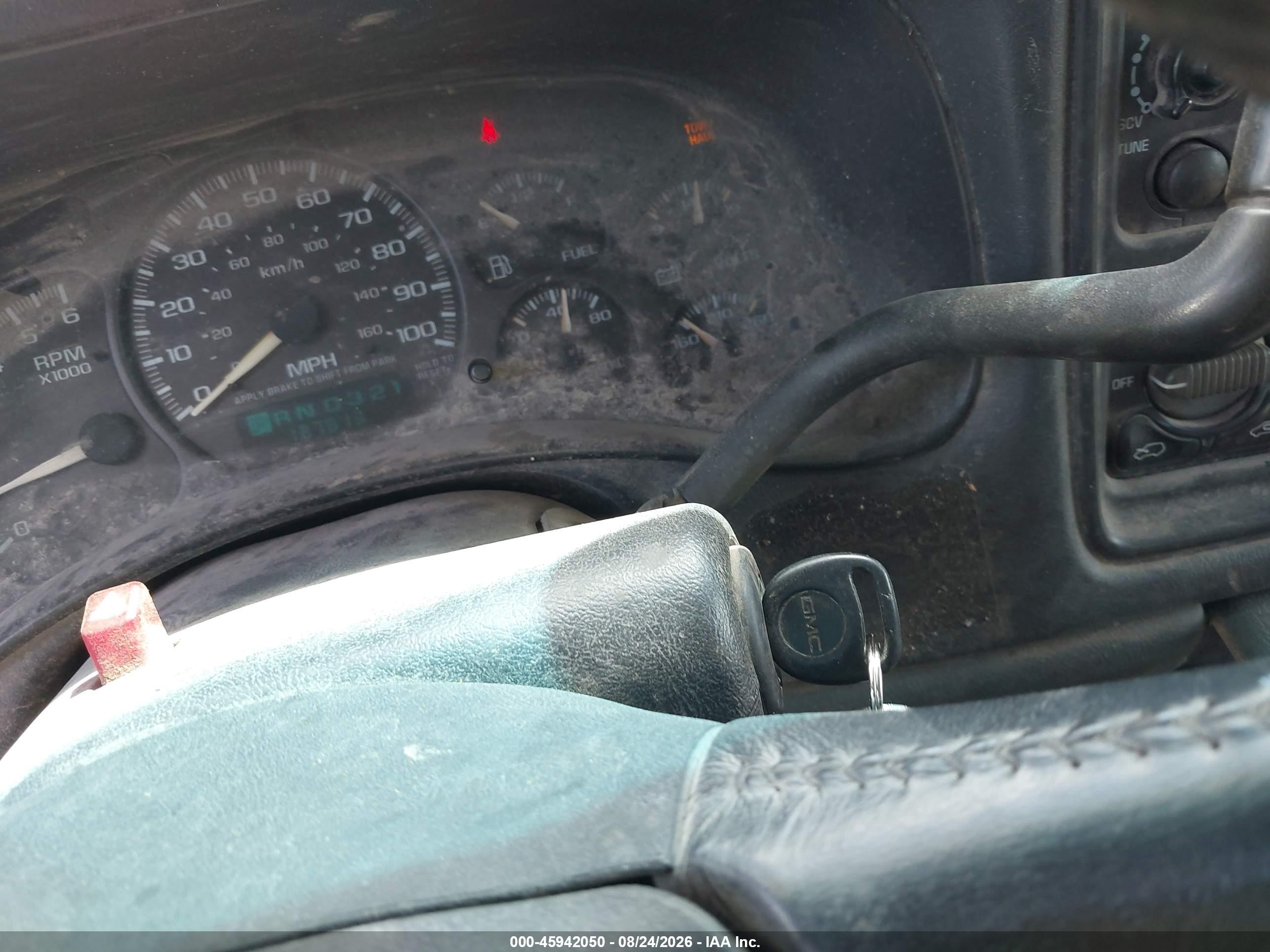 2002 Gmc Sierra 1500 Sle Red vin: 2GTEK19T521326791