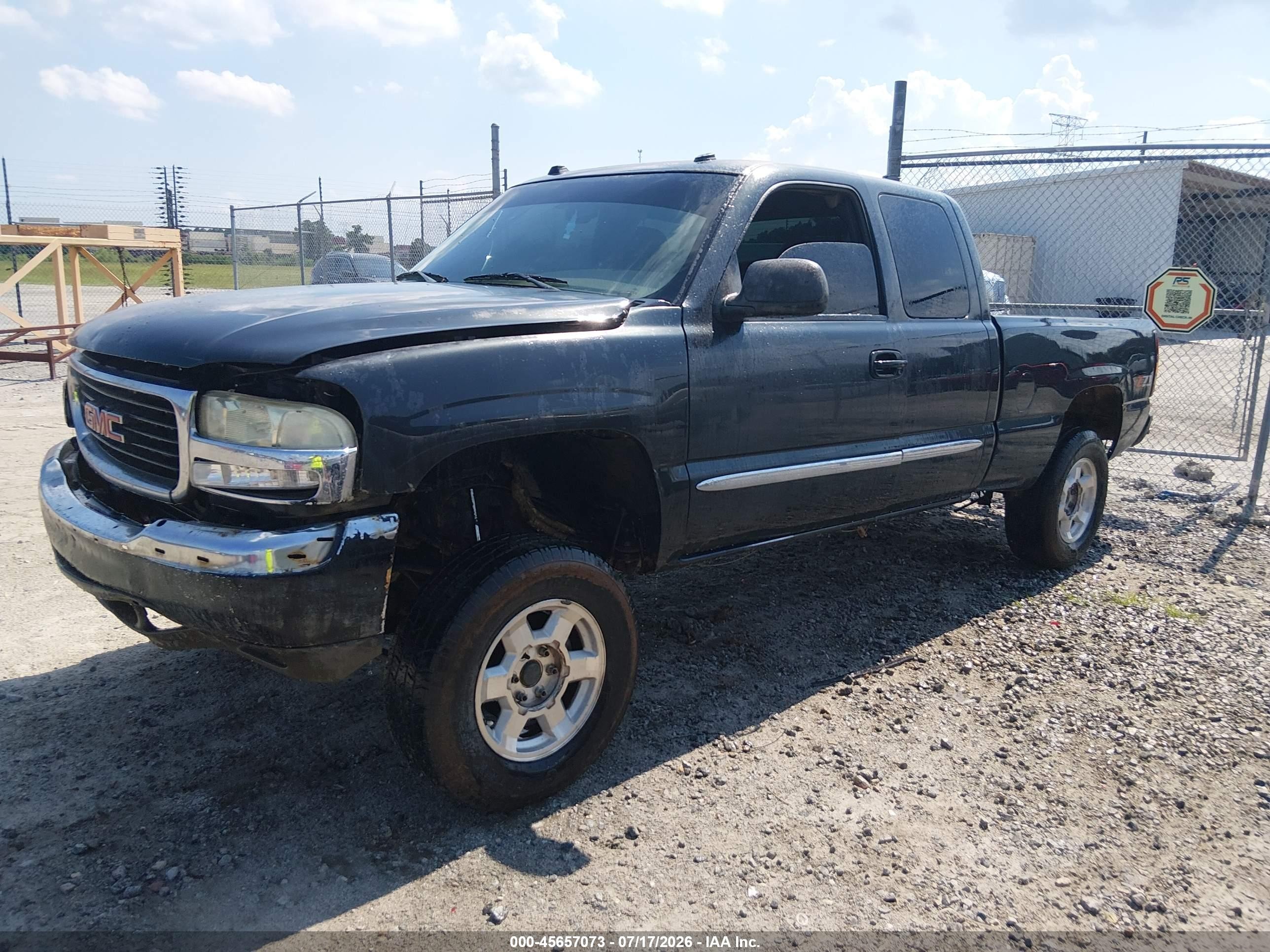 2004 Gmc Sierra 1500 Sle Green vin: 2GTEK19T541205584