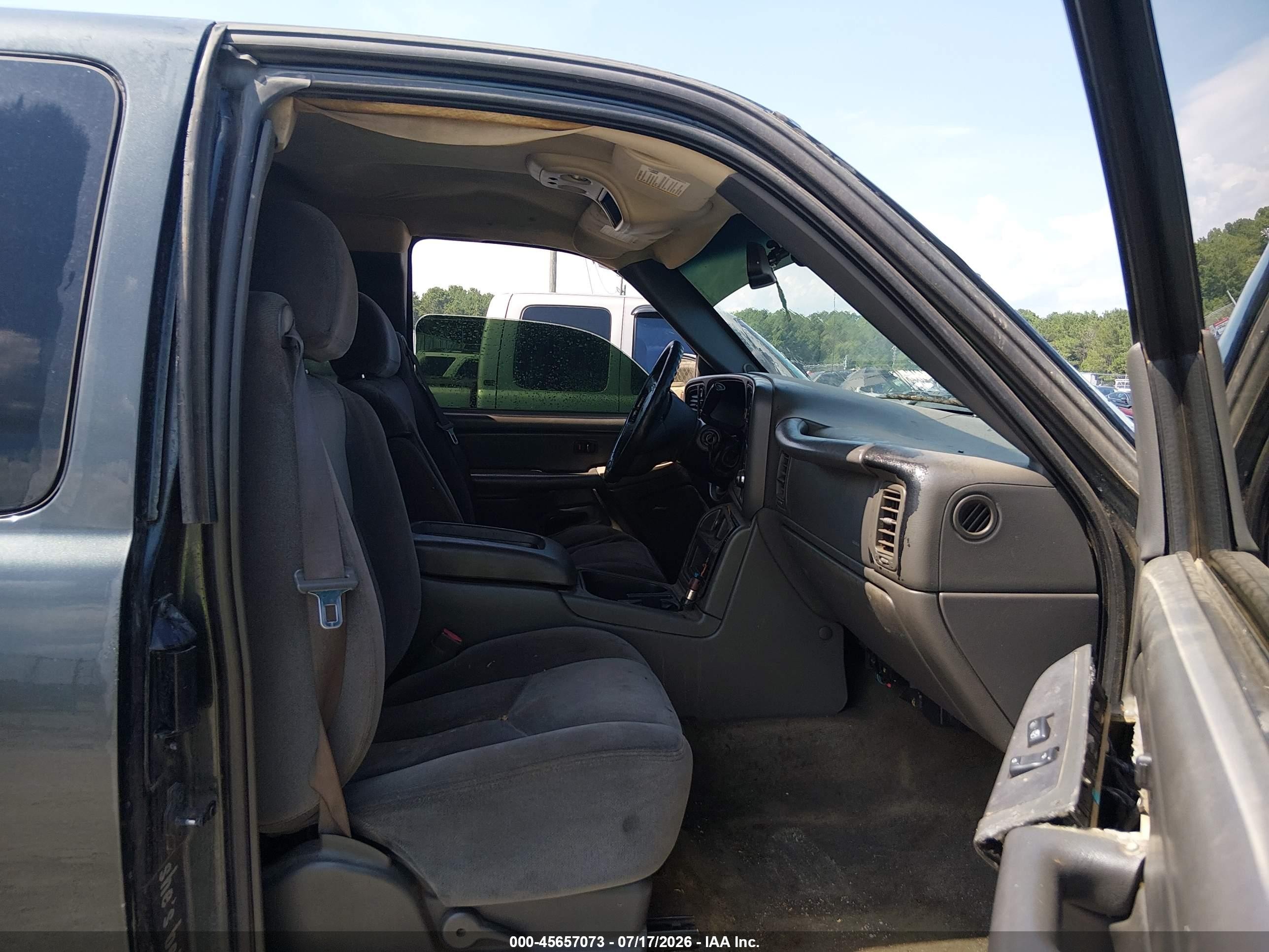 2004 Gmc Sierra 1500 Sle Green vin: 2GTEK19T541205584