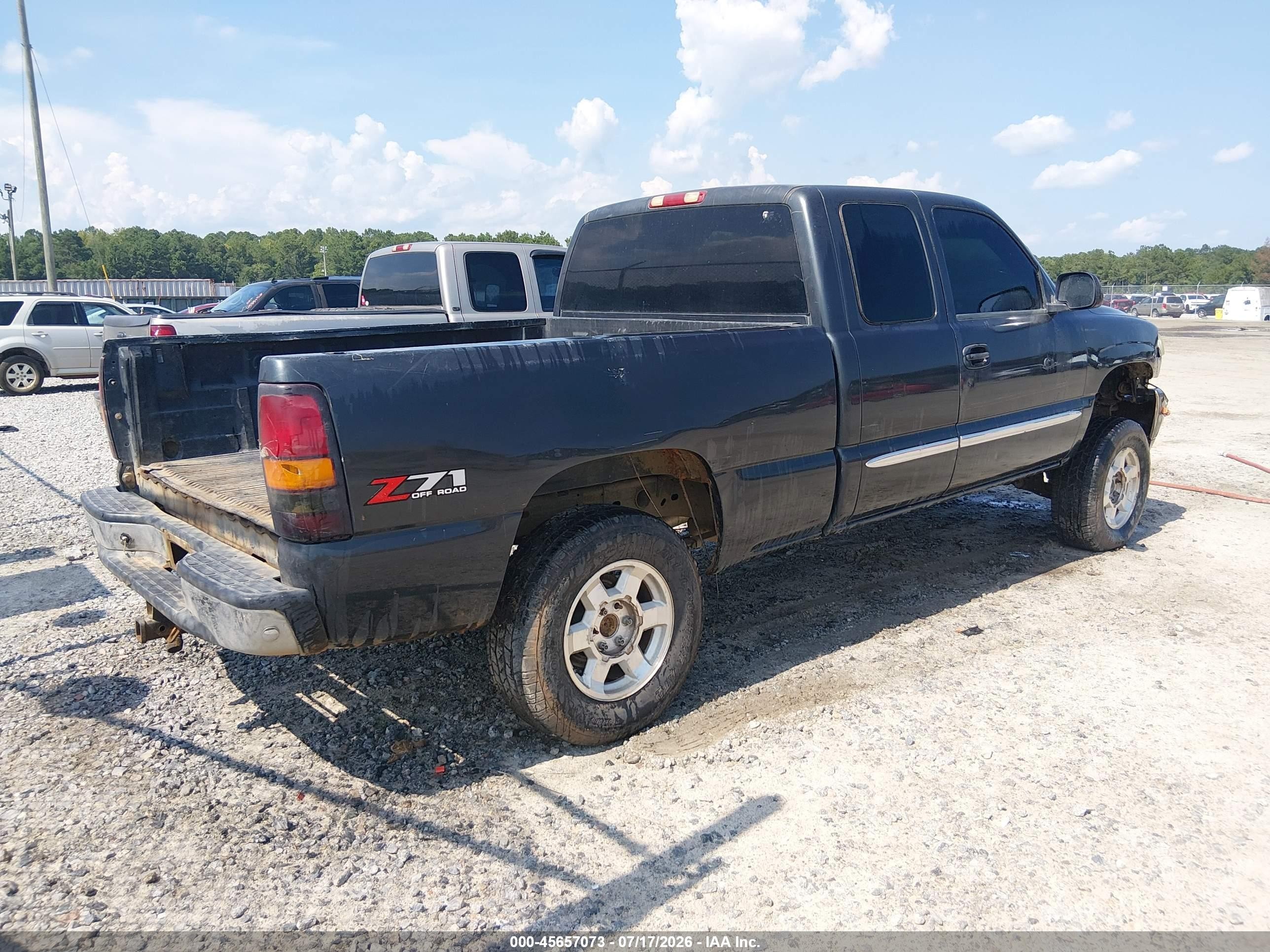 2004 Gmc Sierra 1500 Sle Green vin: 2GTEK19T541205584