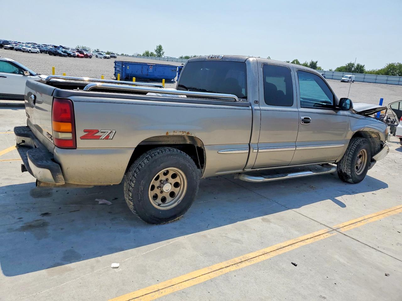 2000 Gmc New Sierra K1500 Silver vin: 2GTEK19T5Y1250689