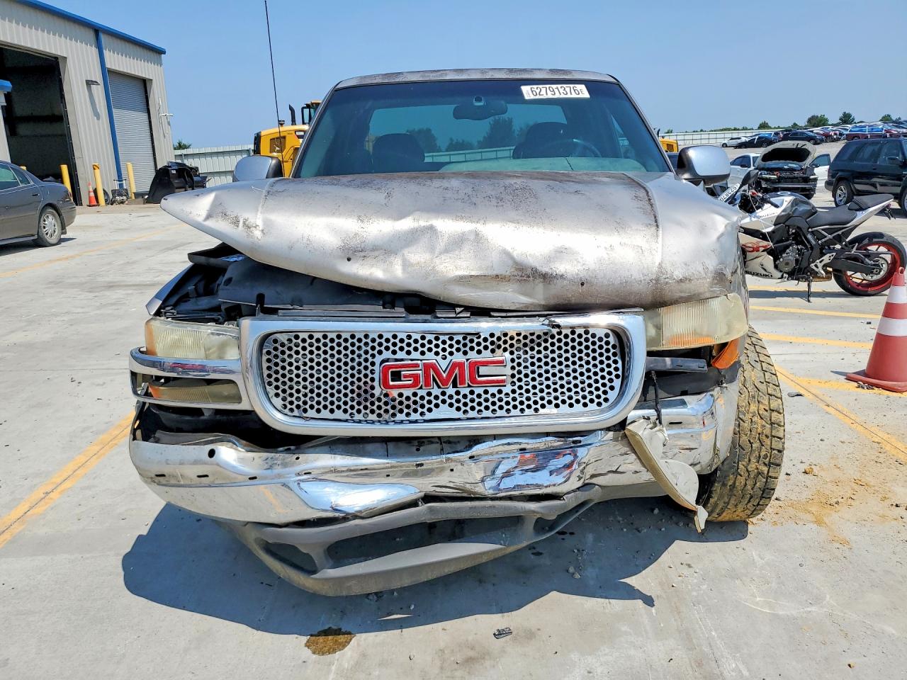 2000 Gmc New Sierra K1500 Silver vin: 2GTEK19T5Y1250689