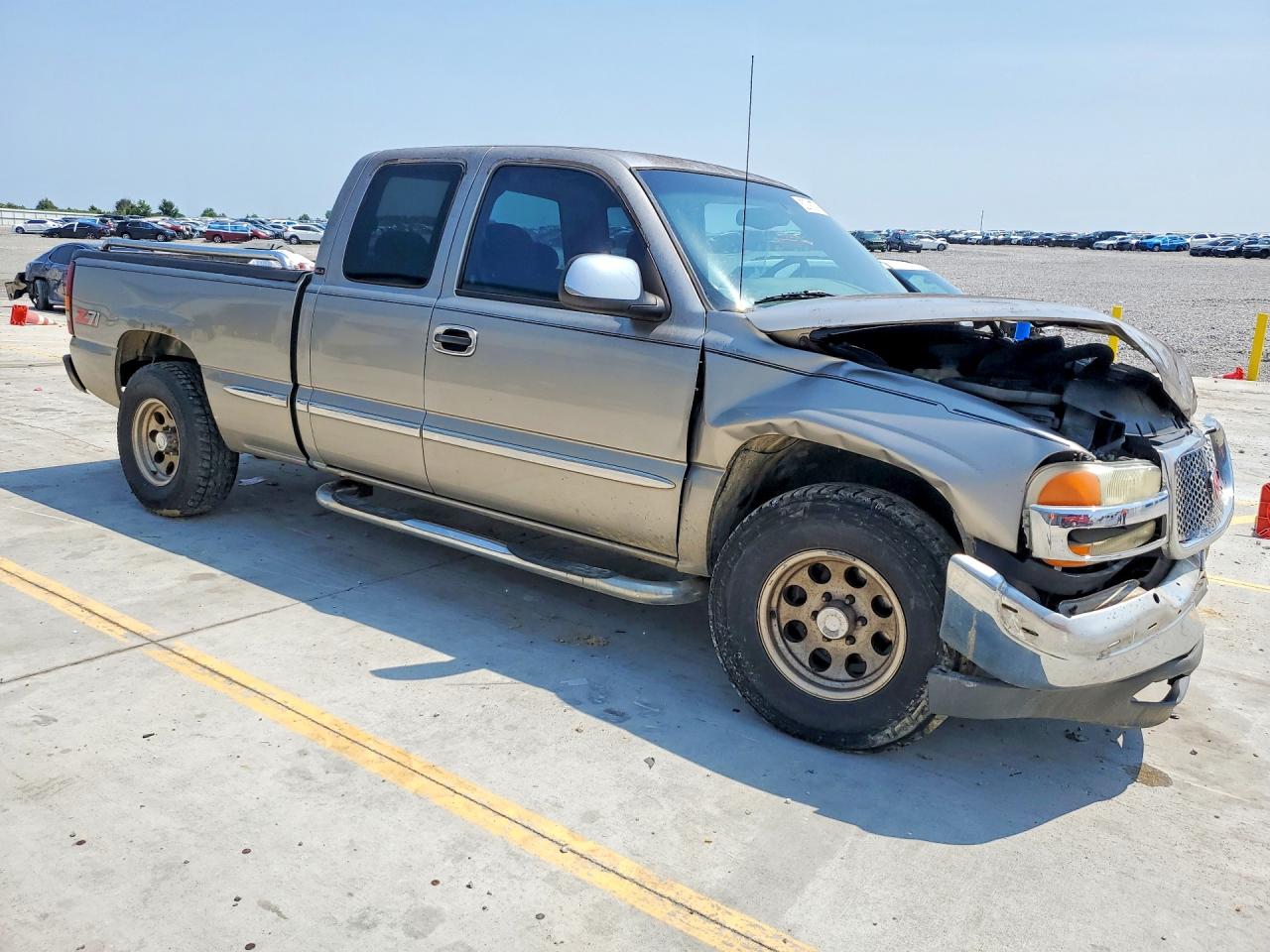 2000 Gmc New Sierra K1500 Silver vin: 2GTEK19T5Y1250689
