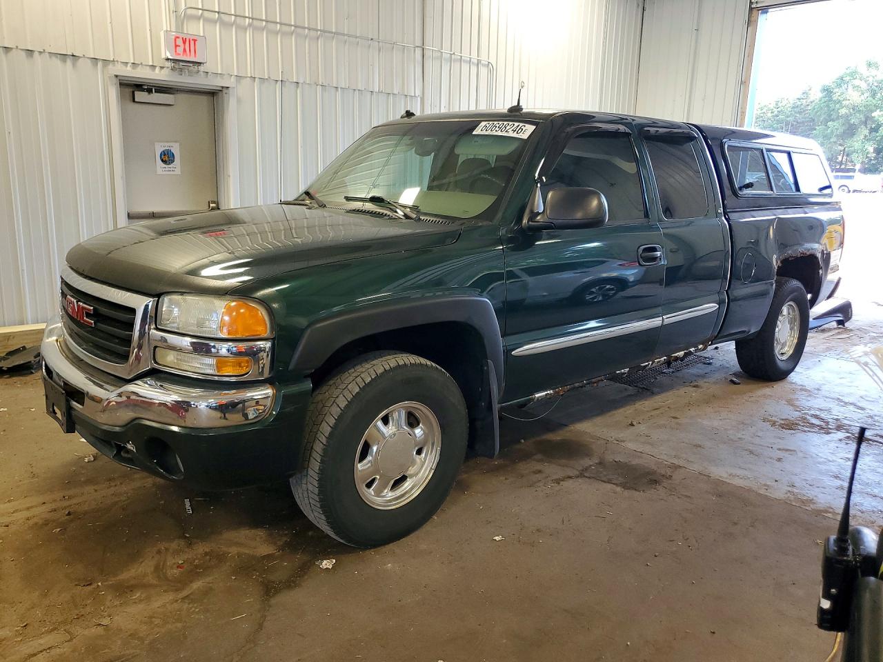 2003 Gmc New Sierra K1500 Green vin: 2GTEK19T631392526