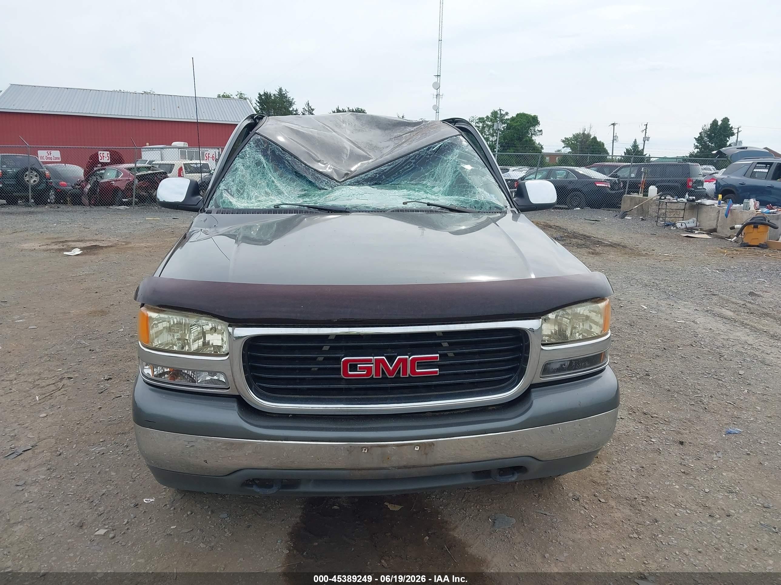 2001 Gmc Sierra 1500 Sle Gray vin: 2GTEK19T711228814