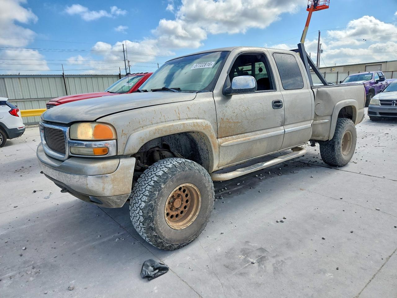 2001 Gmc New Sierra K1500 Tan vin: 2GTEK19T711298510