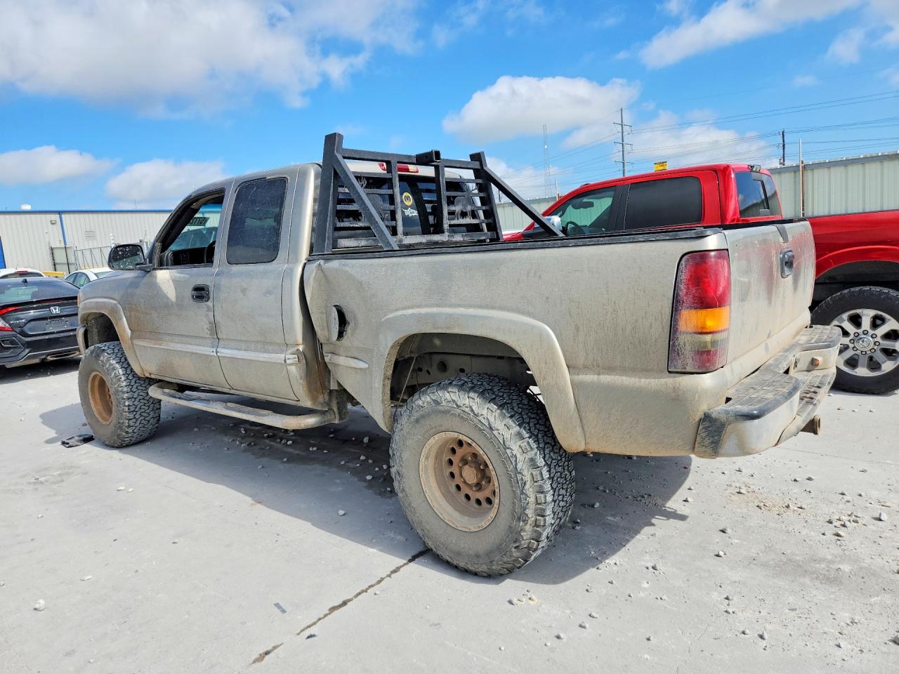 2001 Gmc New Sierra K1500 Tan vin: 2GTEK19T711298510