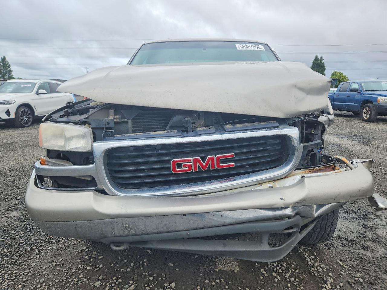 2001 Gmc New Sierra K1500 Silver vin: 2GTEK19T711348483