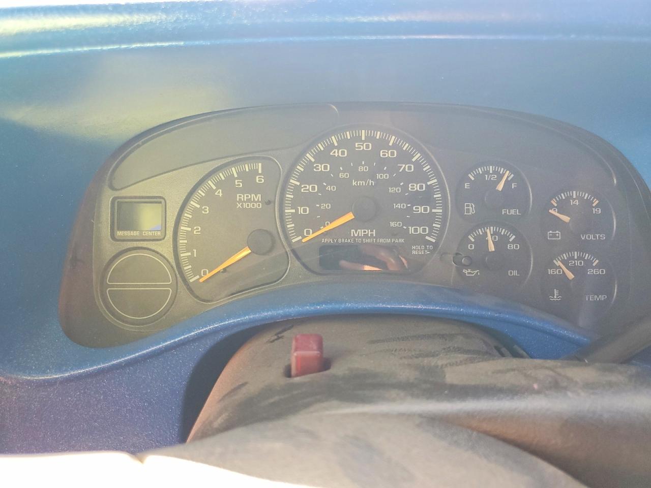 2002 Gmc New Sierra K1500 Blue vin: 2GTEK19T721266092