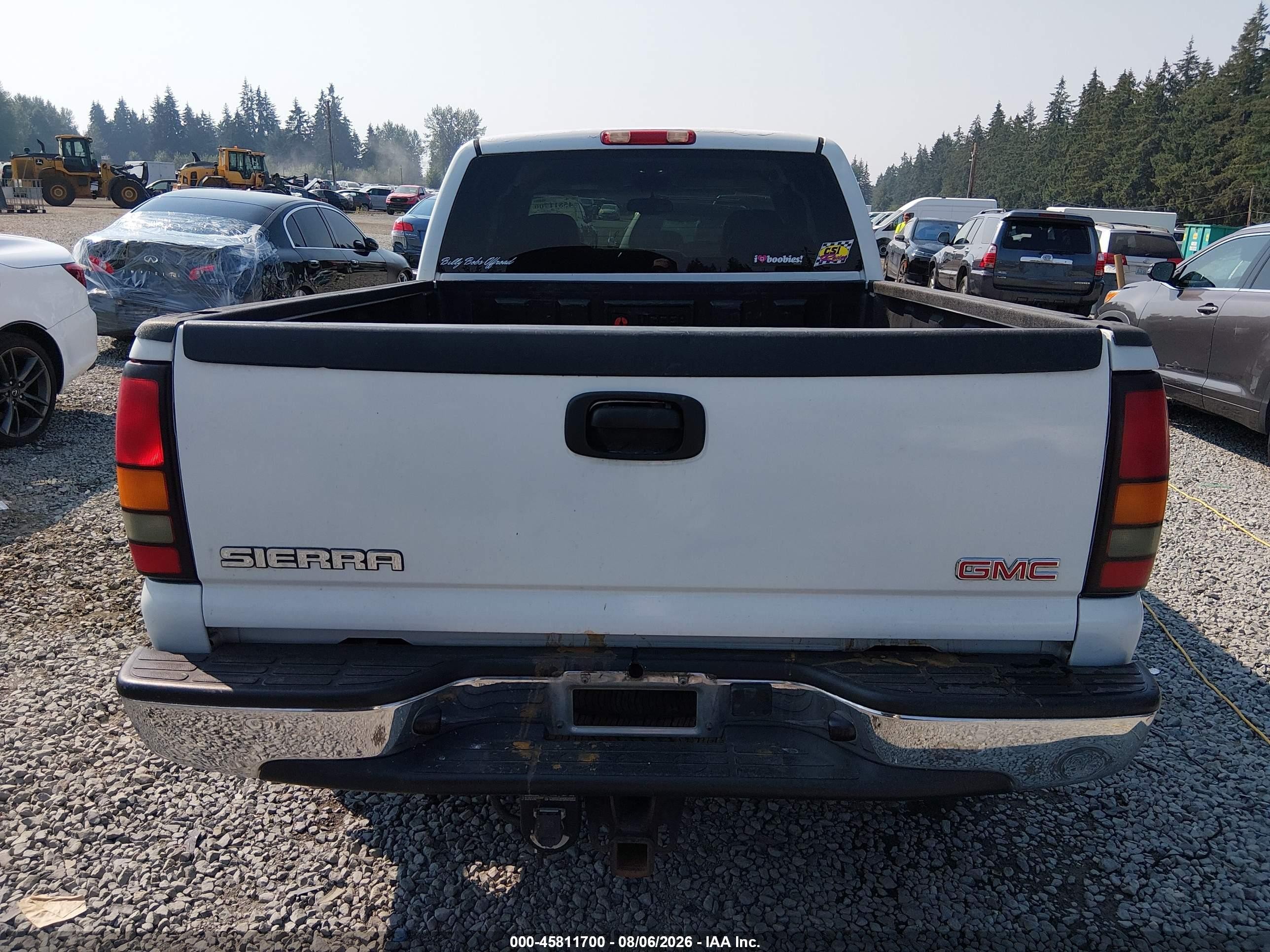2004 Gmc Sierra 1500 Slt White vin: 2GTEK19T841158731
