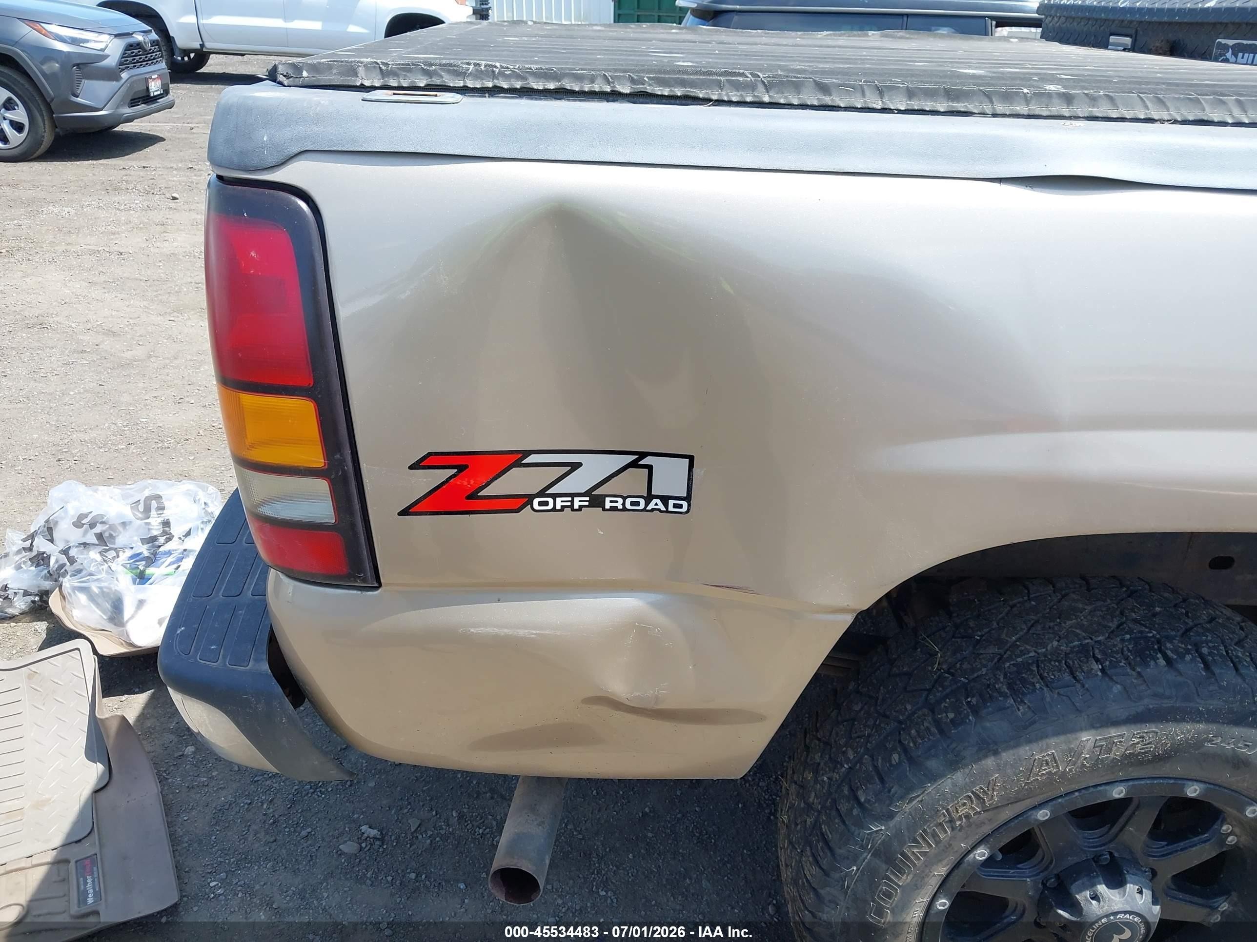 2004 Gmc Sierra 1500 Sle Brown vin: 2GTEK19T841202596