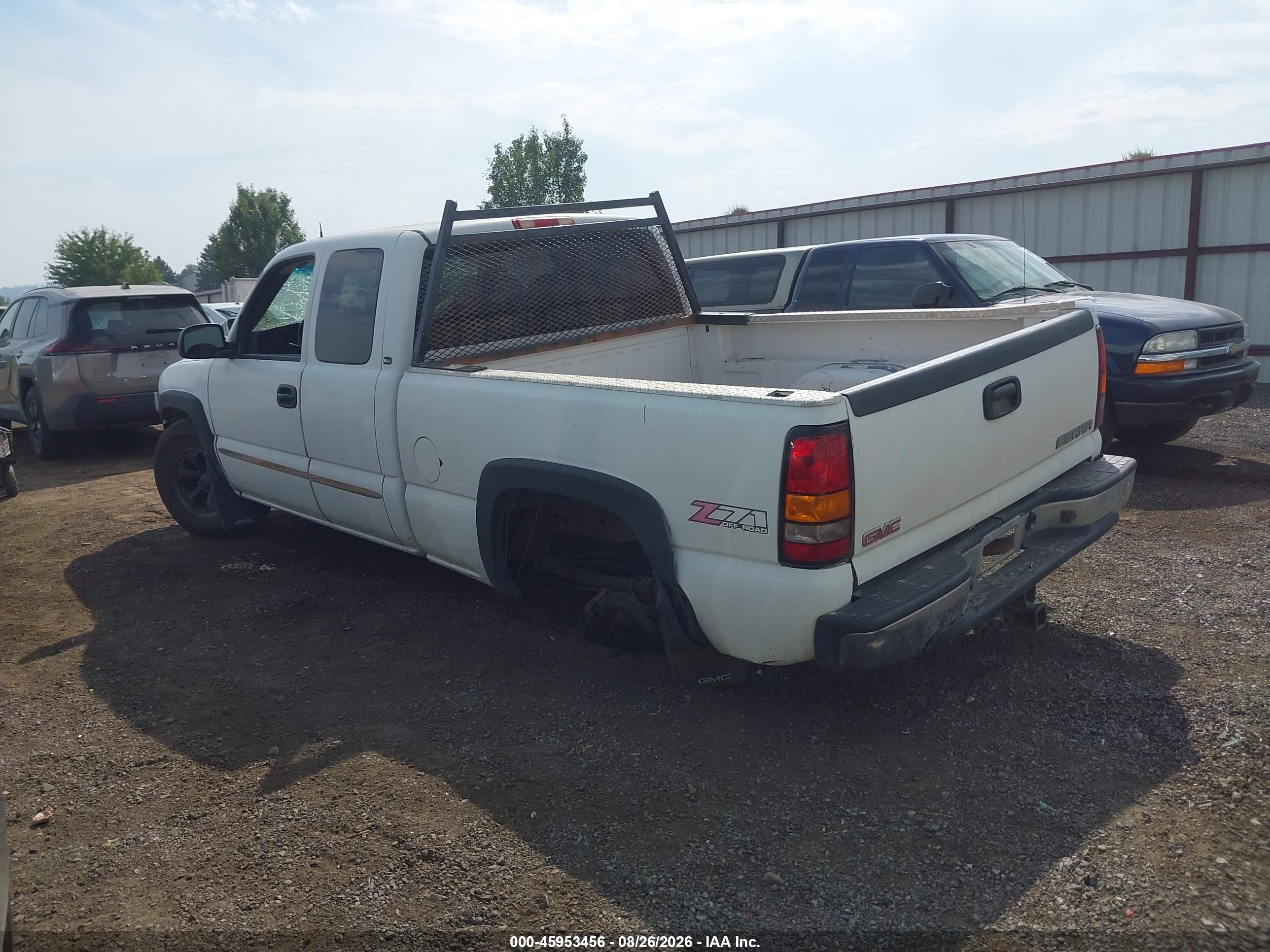 2004 Gmc Sierra 1500 Sle Белый vin: 2GTEK19T841204140