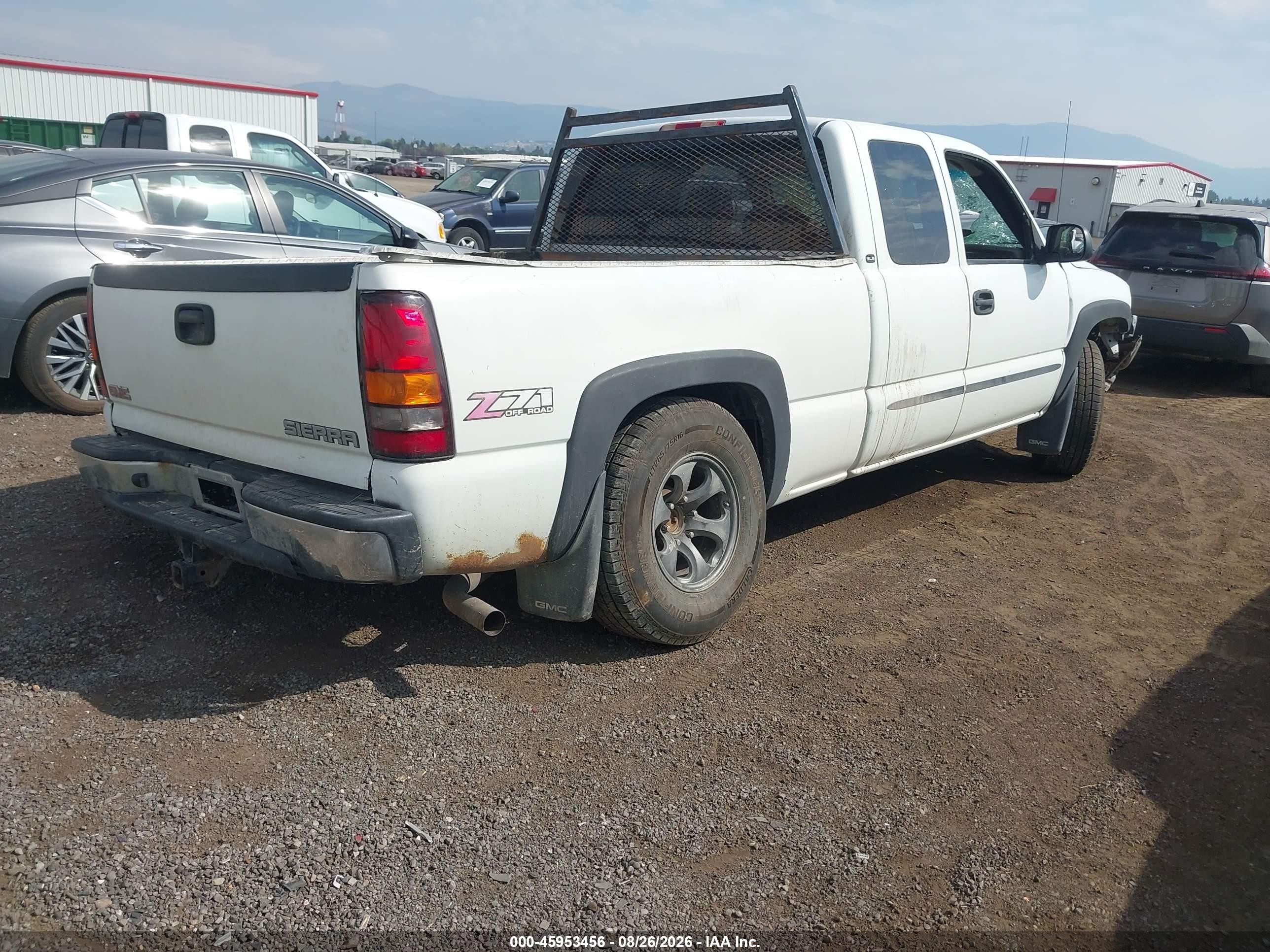 2004 Gmc Sierra 1500 Sle Белый vin: 2GTEK19T841204140