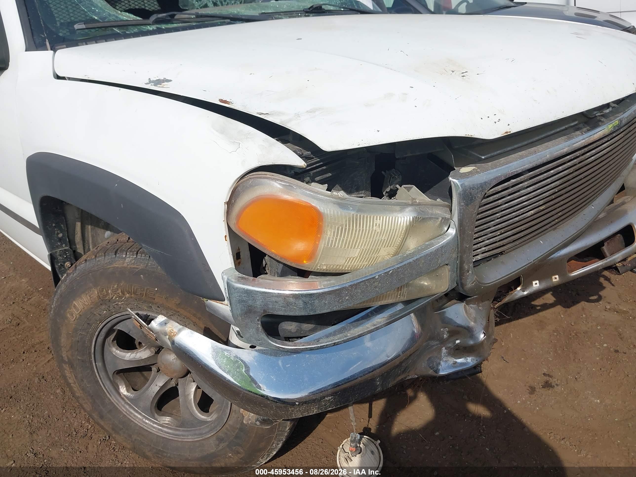 2004 Gmc Sierra 1500 Sle Белый vin: 2GTEK19T841204140
