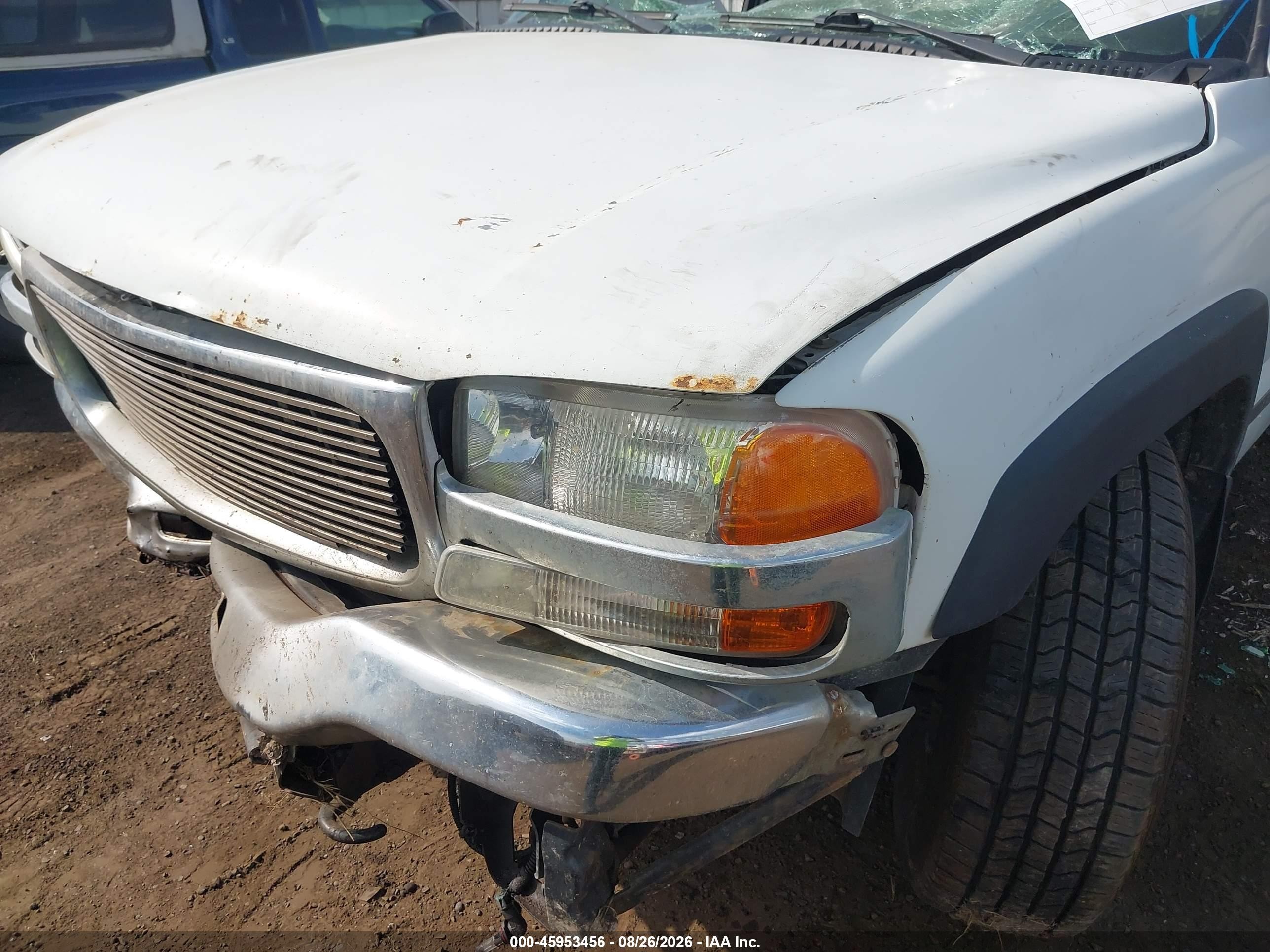 2004 Gmc Sierra 1500 Sle Белый vin: 2GTEK19T841204140
