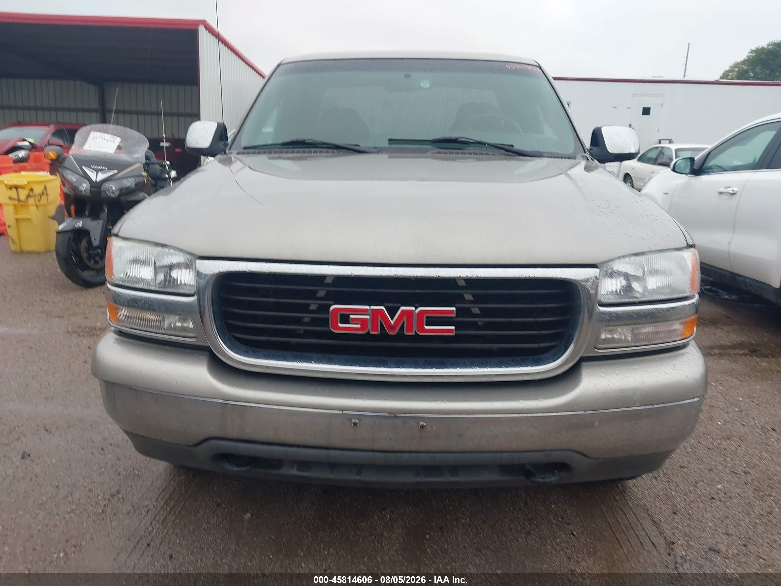 2001 Gmc Sierra 1500 Sle Tan vin: 2GTEK19T911243220