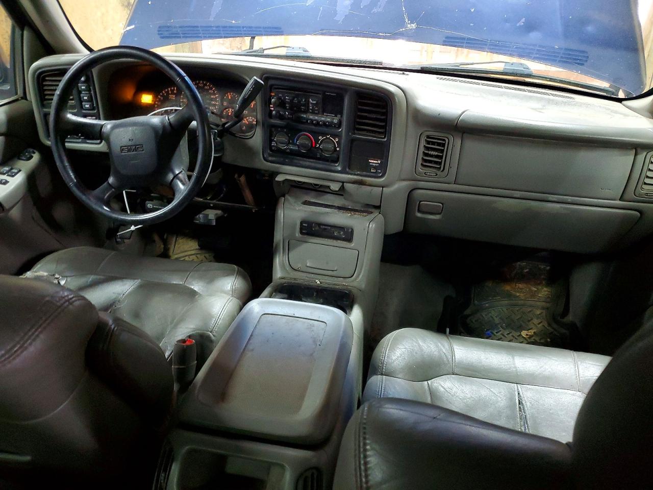 2001 Gmc New Sierra K1500 Blue vin: 2GTEK19T911315064