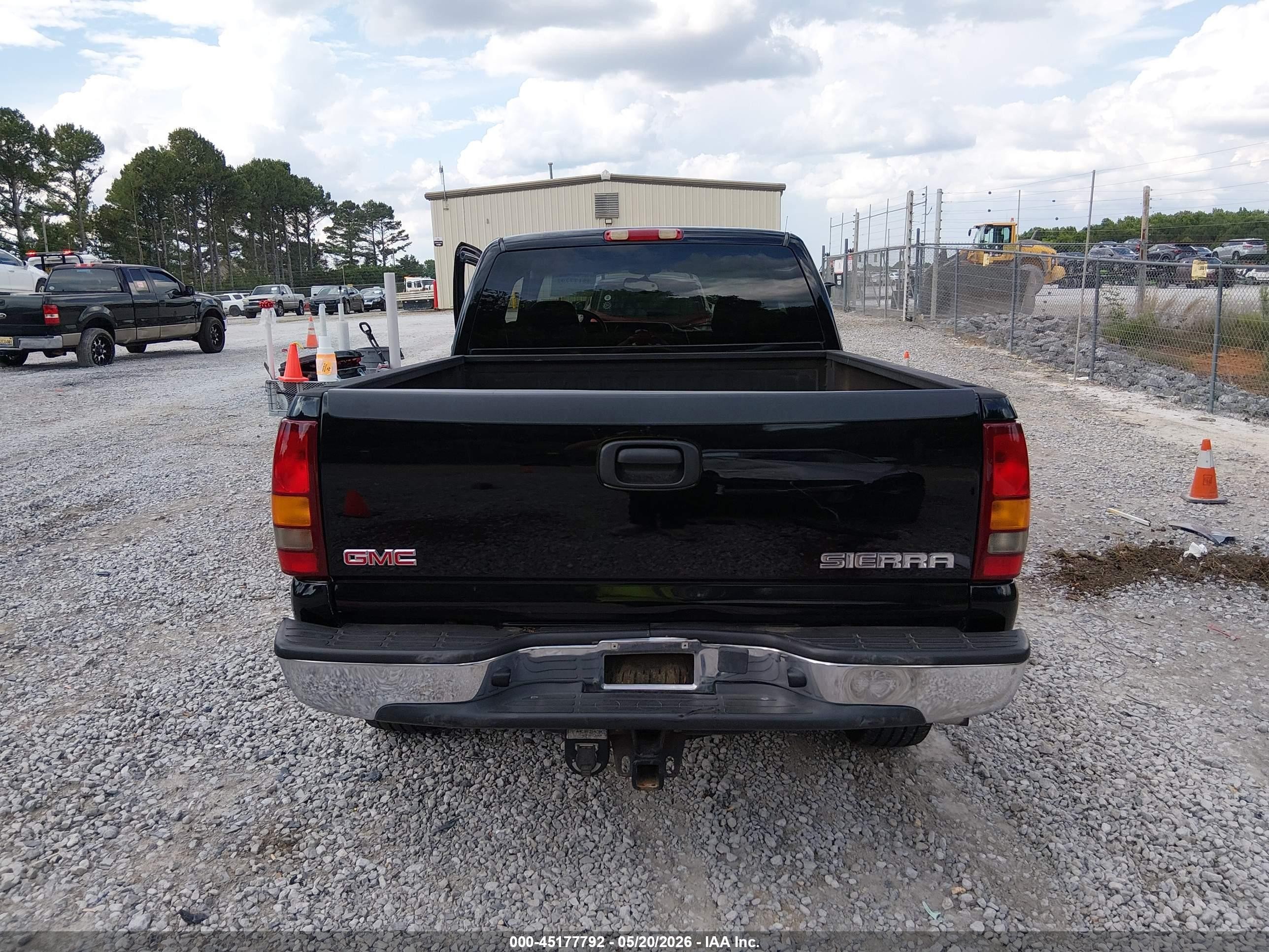 2003 Gmc Sierra 1500 Slt Black vin: 2GTEK19T931311499