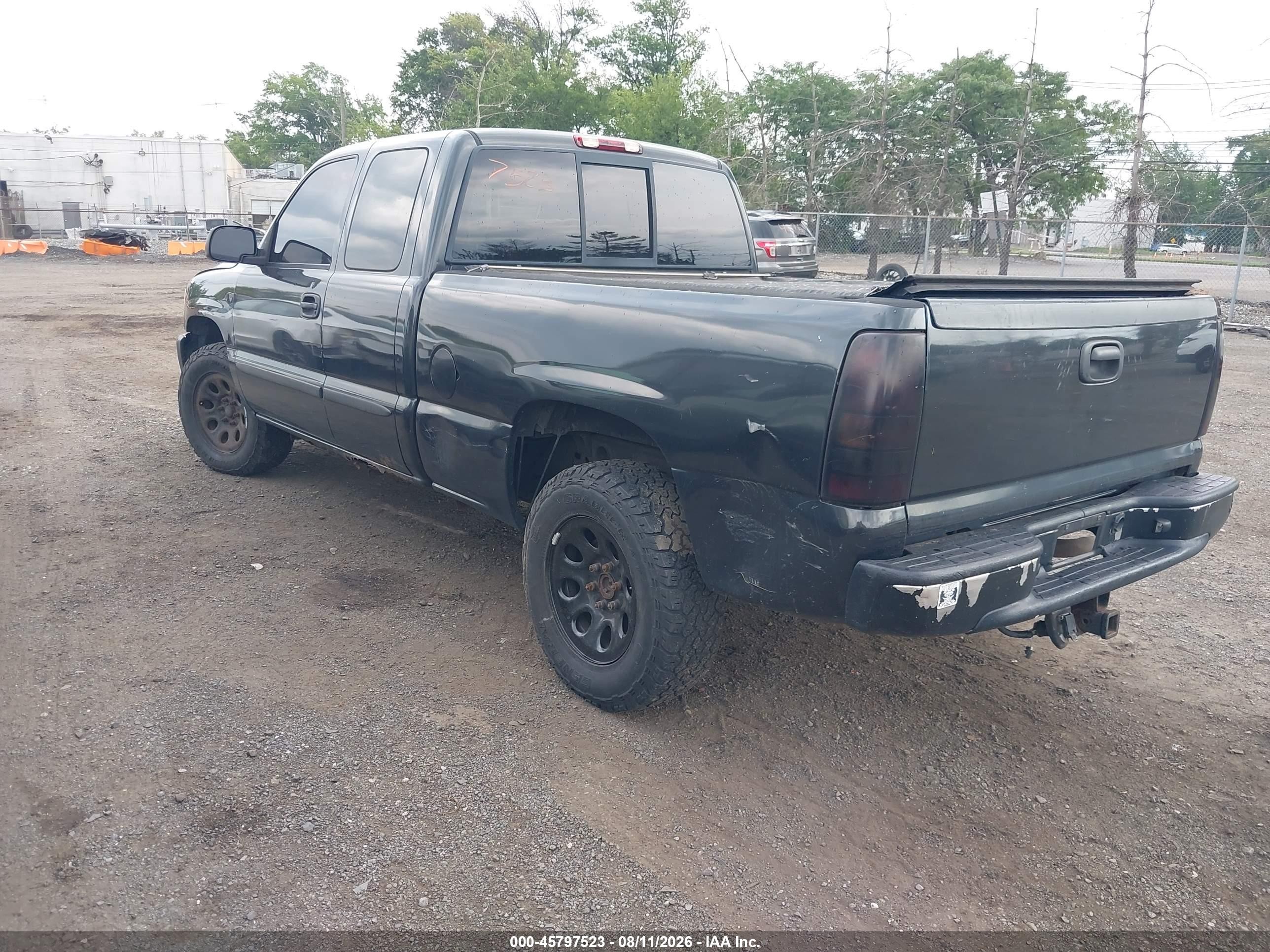 2005 Gmc Sierra 1500 Sle Gray vin: 2GTEK19T951190928