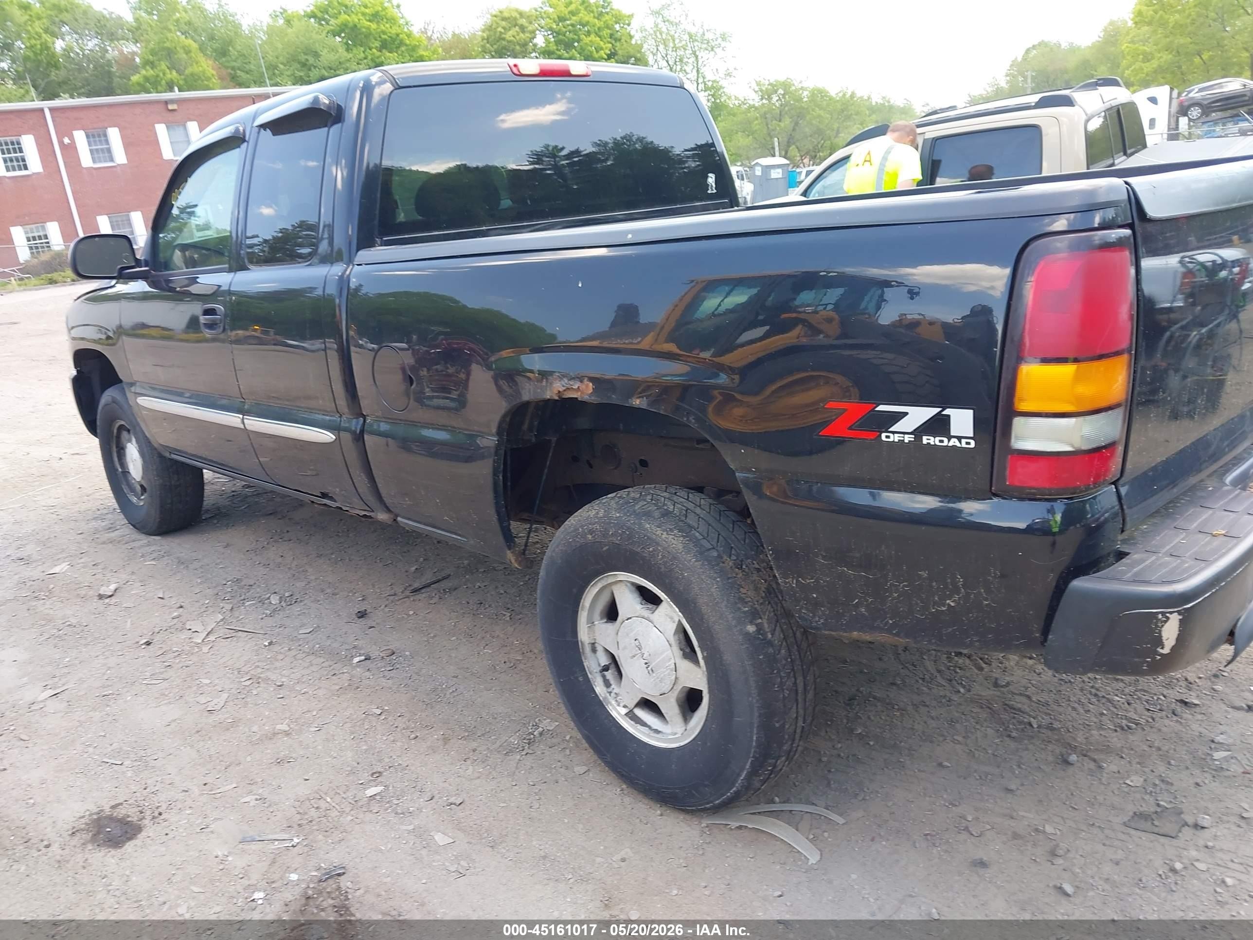 2004 Gmc Sierra 1500 Slt Black vin: 2GTEK19TX41374175