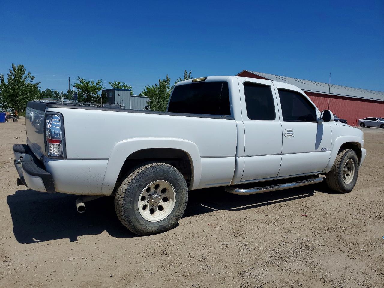 1999 Gmc New Sierra K1500 White vin: 2GTEK19V0X1553556