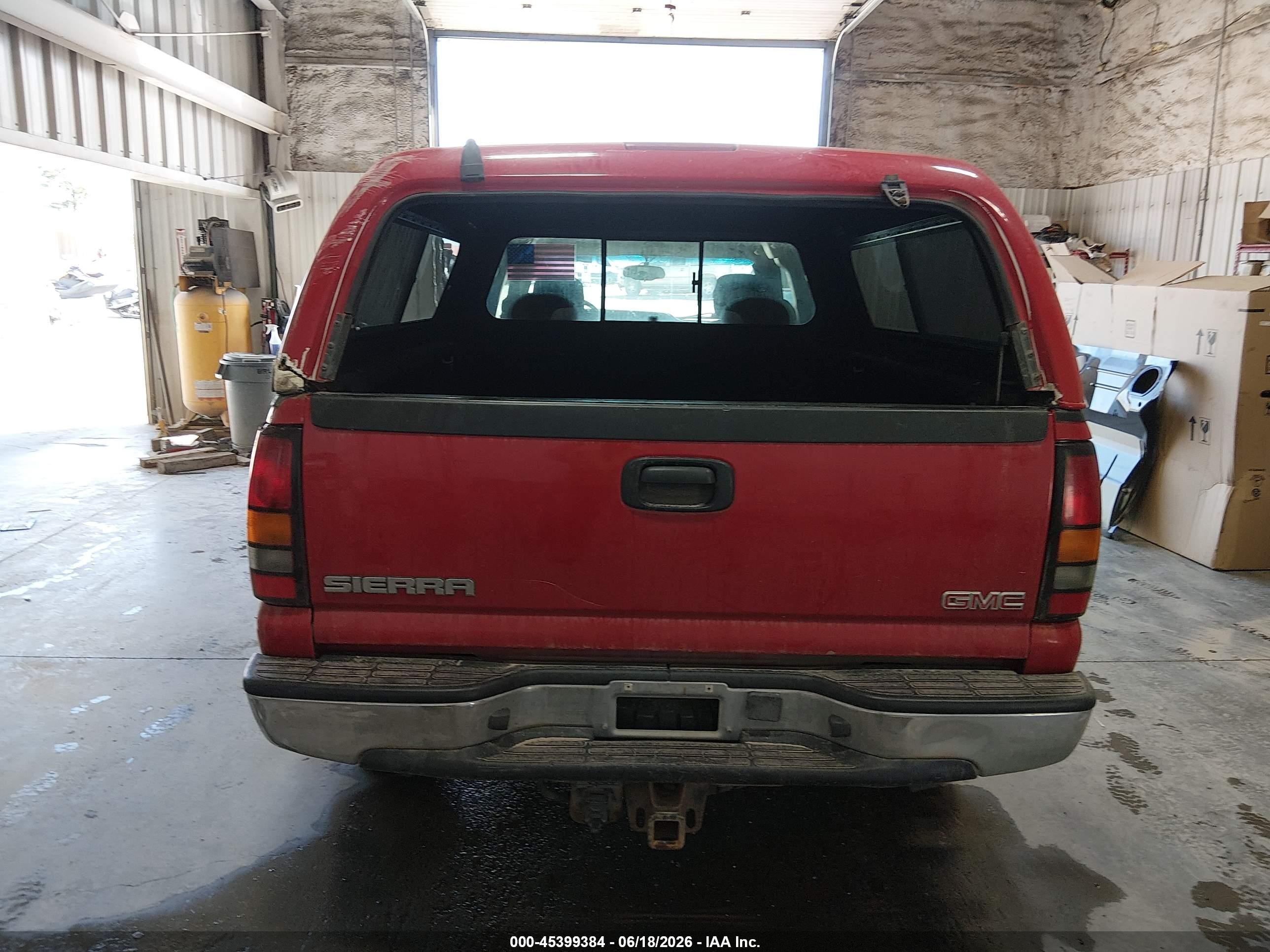 2004 Gmc Sierra 1500   Red vin: 2GTEK19V441144844