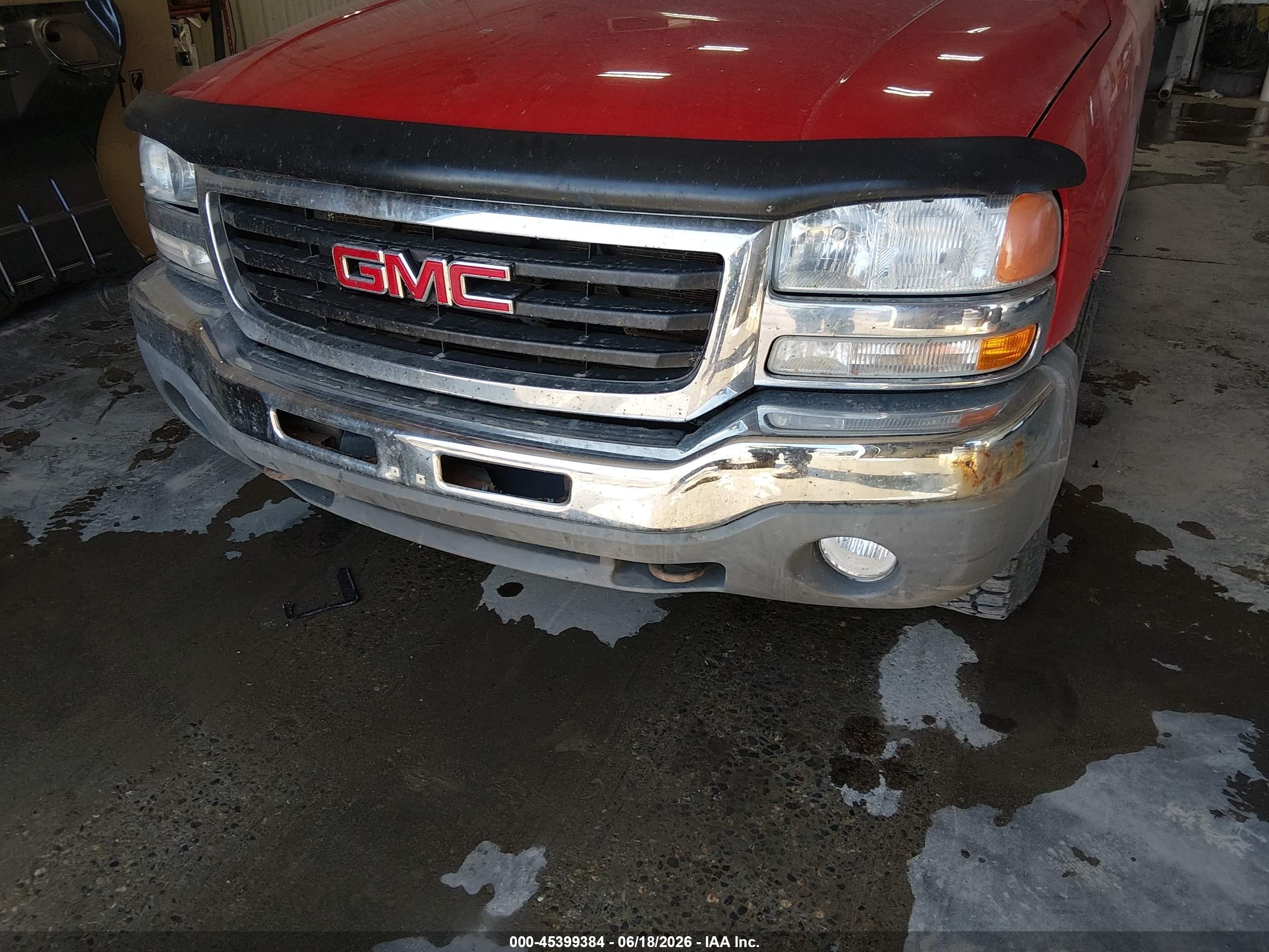 2004 Gmc Sierra 1500   Red vin: 2GTEK19V441144844