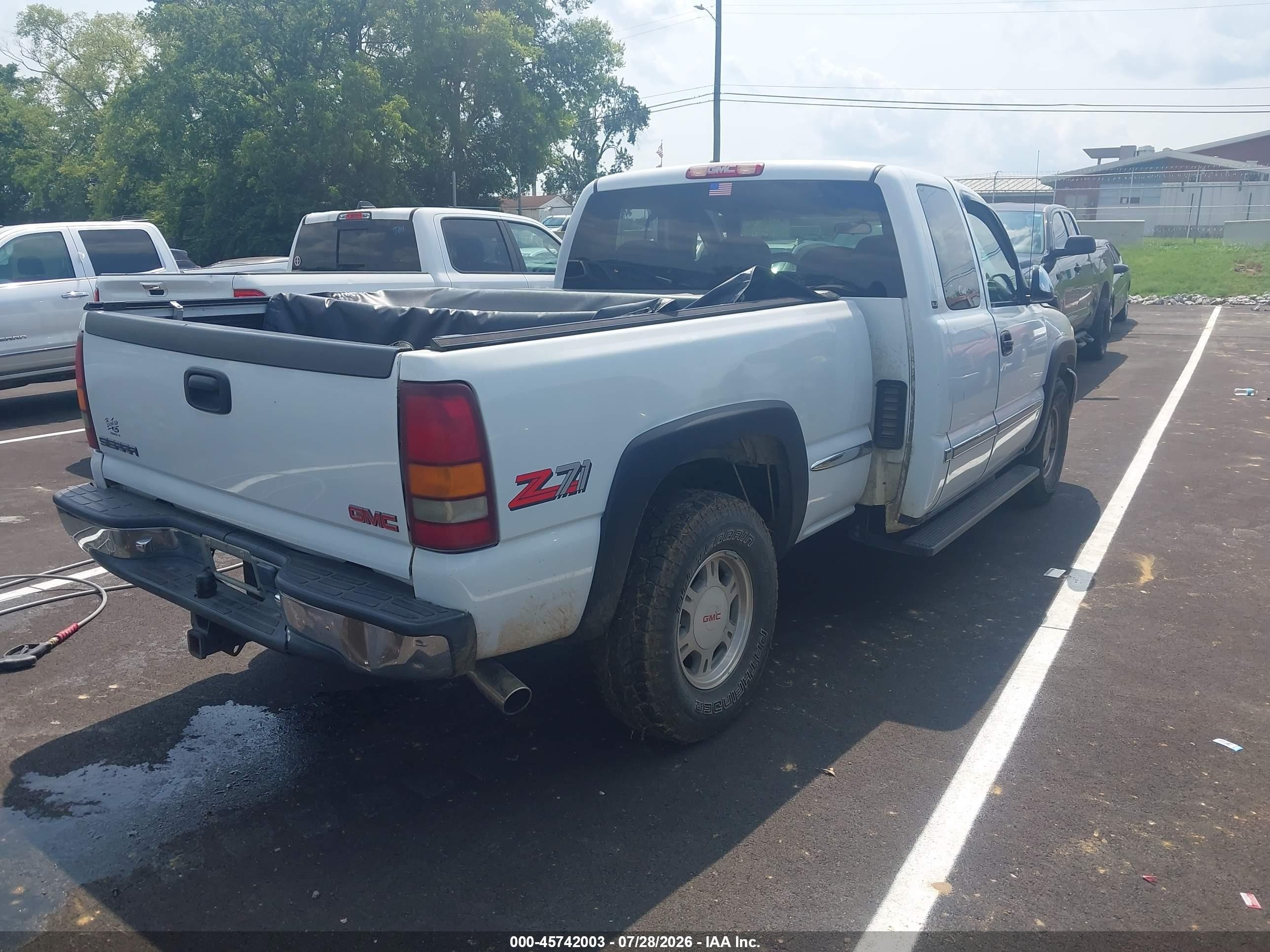 1999 Gmc New Sierra 1500 Sle Белый vin: 2GTEK19V4X1557559