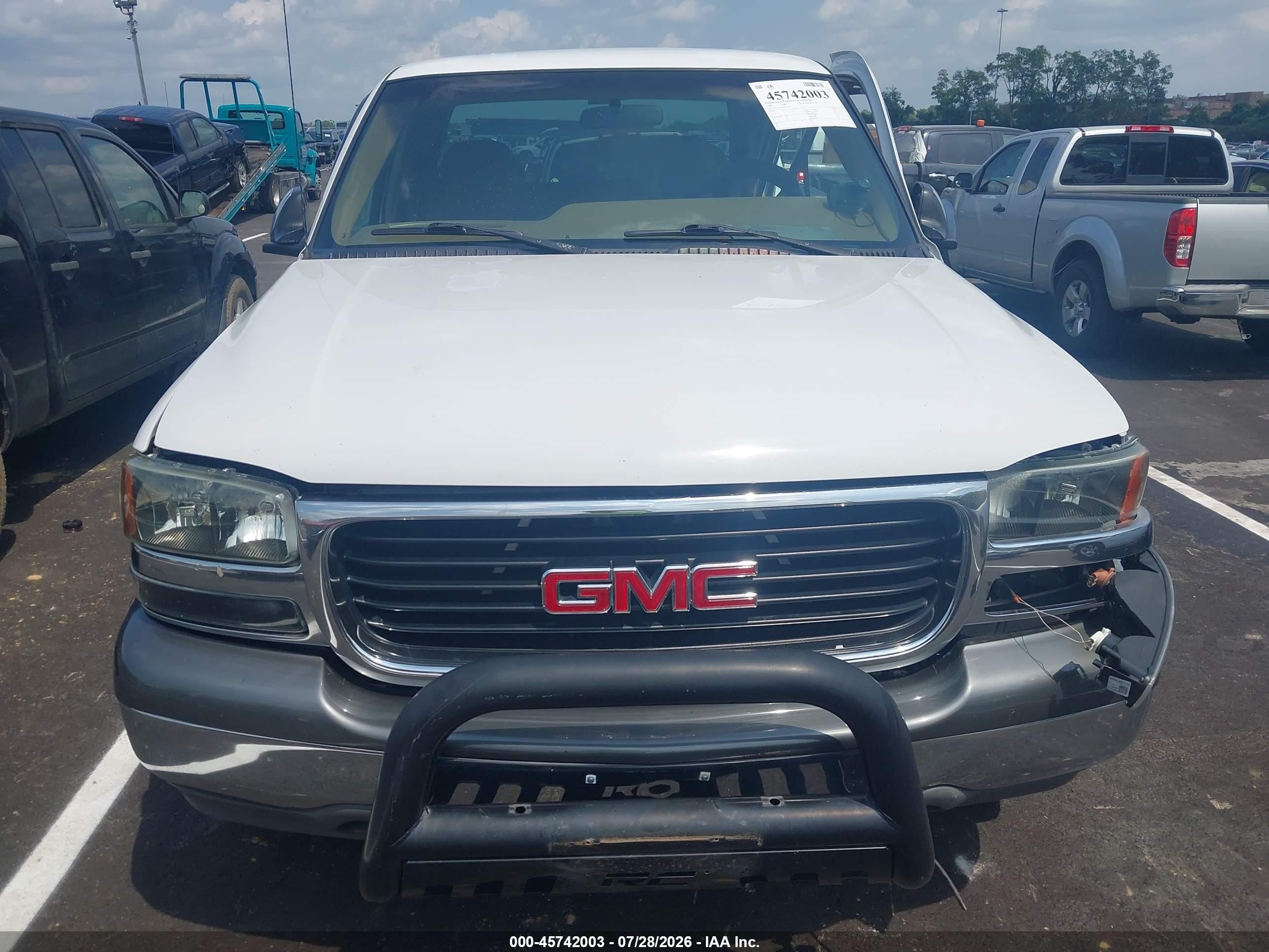 1999 Gmc New Sierra 1500 Sle Белый vin: 2GTEK19V4X1557559