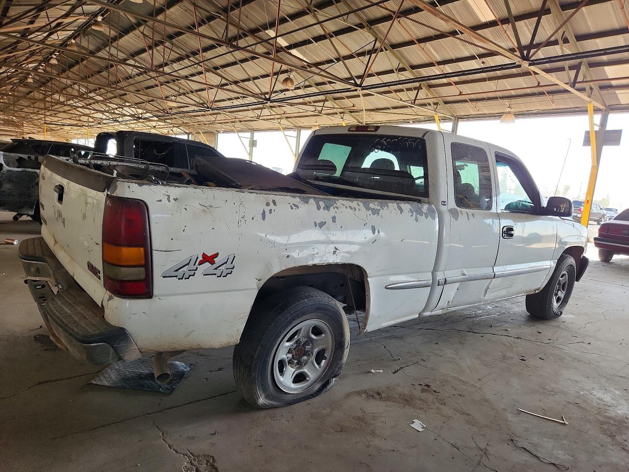 2001 Gmc New Sierra K1500 White vin: 2GTEK19V711385907