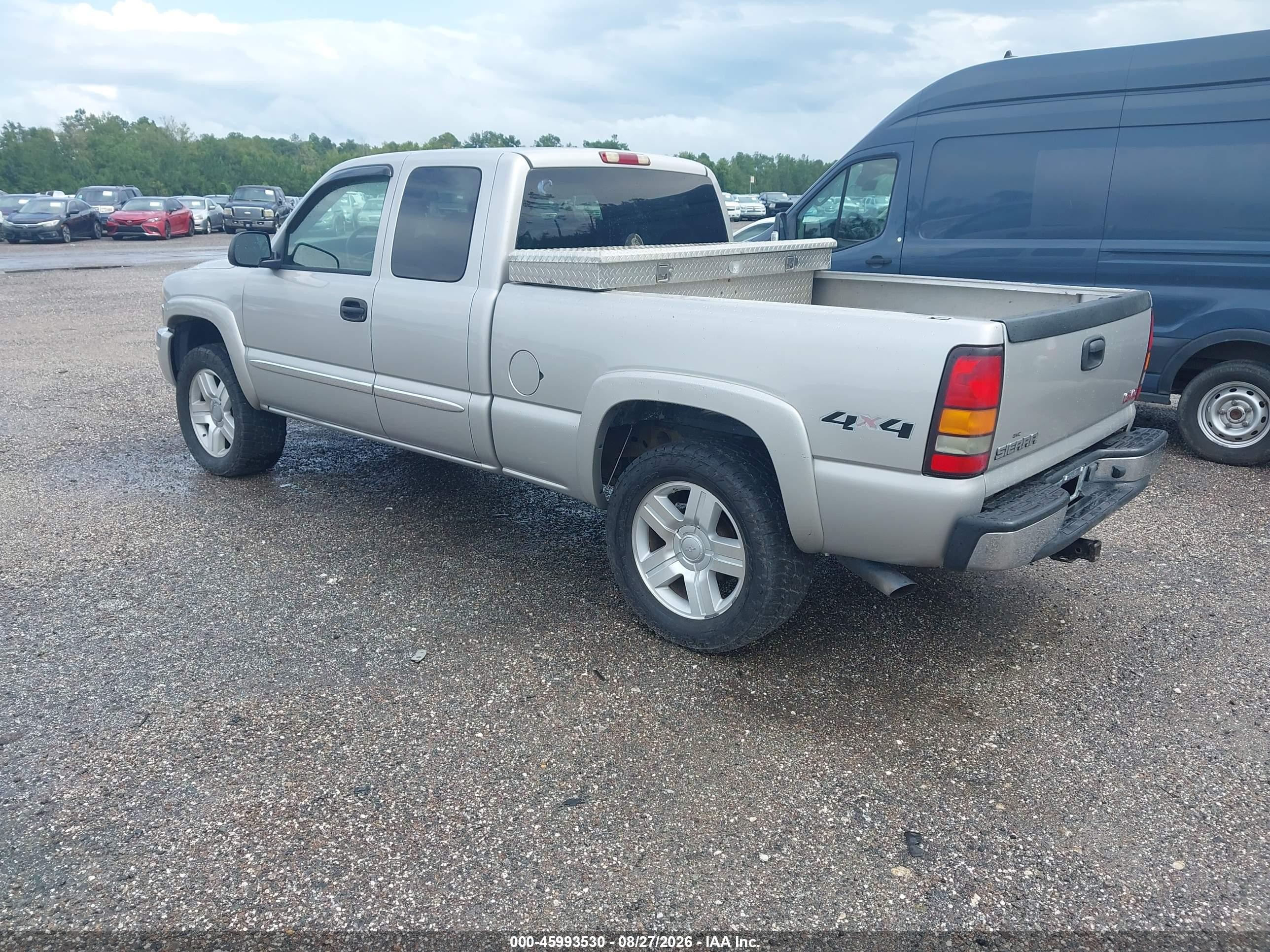 2004 Gmc New Sierra K1500 Gold vin: 2GTEK19V741155062