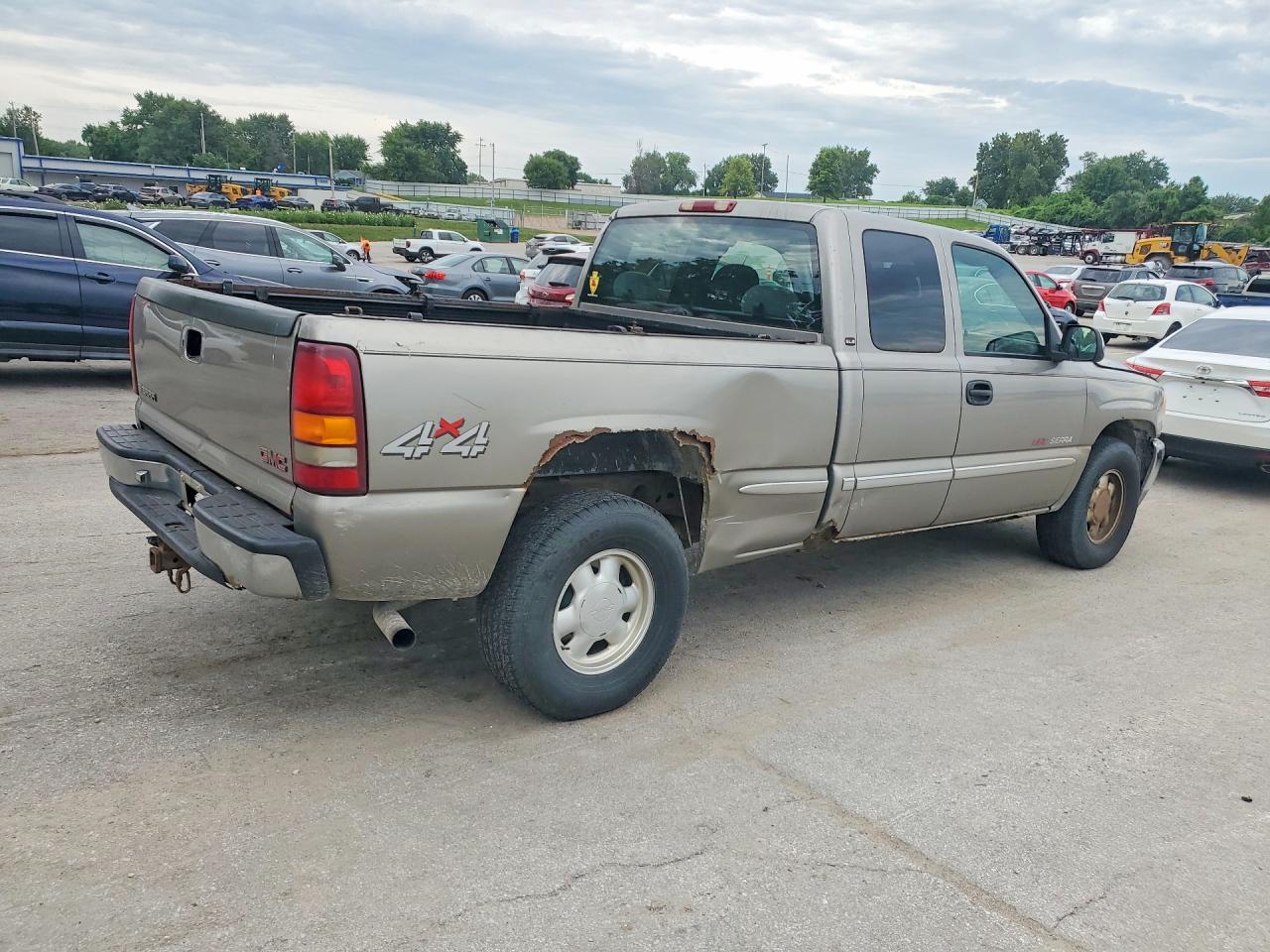 2001 Gmc New Sierra K1500 Tan vin: 2GTEK19V911117750