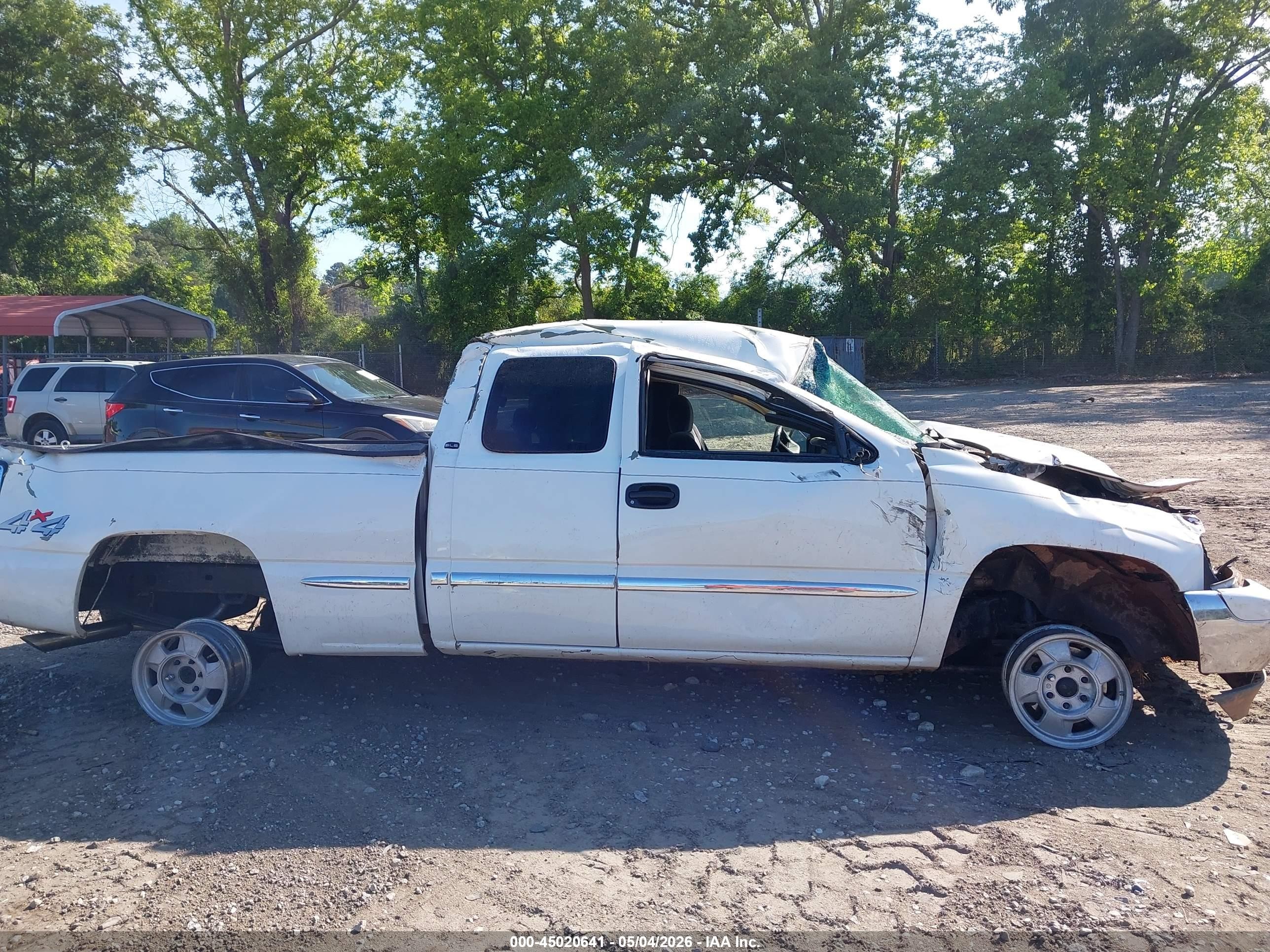 2002 Gmc Sierra 1500 Sle Белый vin: 2GTEK19V921342915