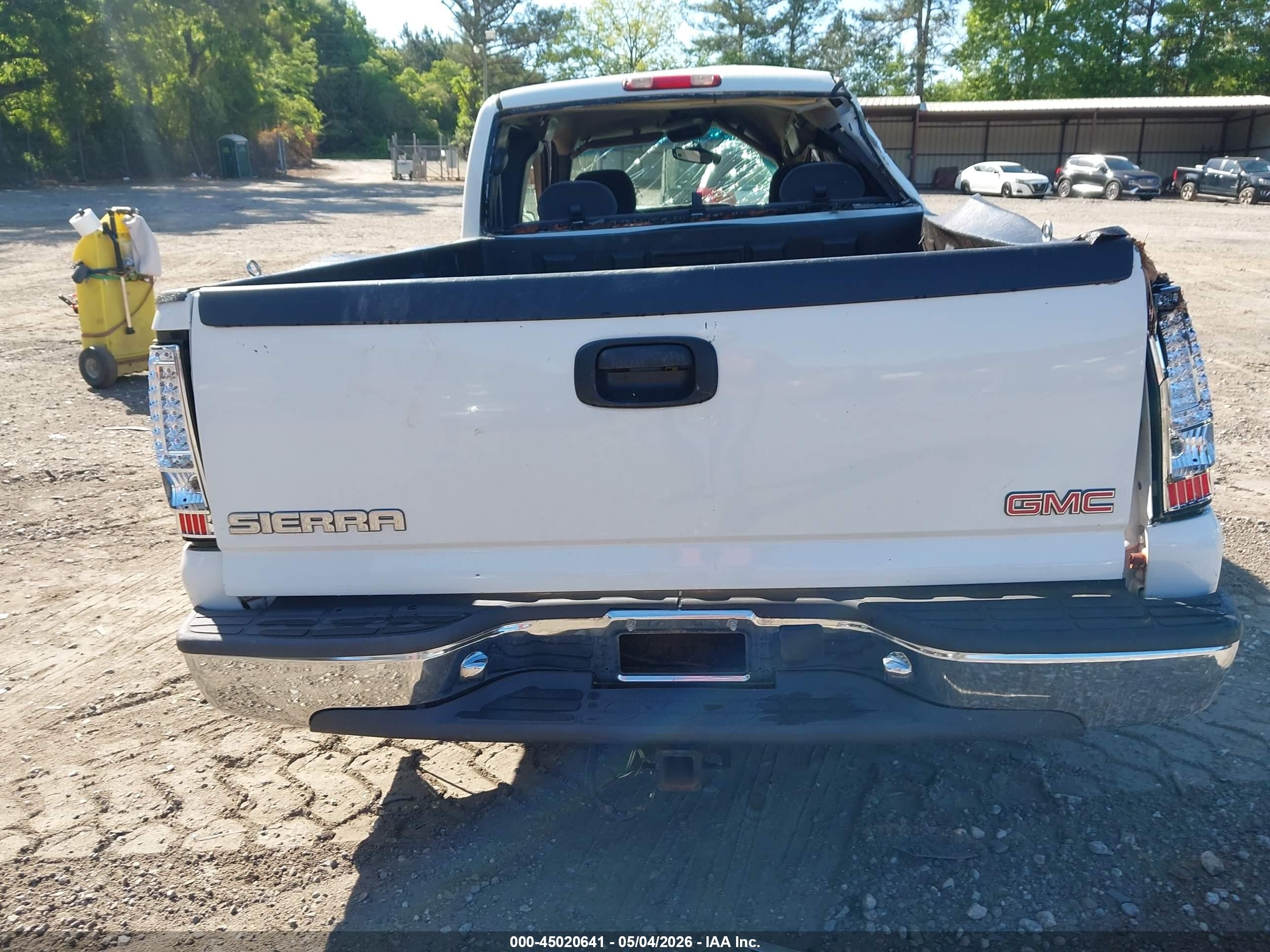 2002 Gmc Sierra 1500 Sle Белый vin: 2GTEK19V921342915
