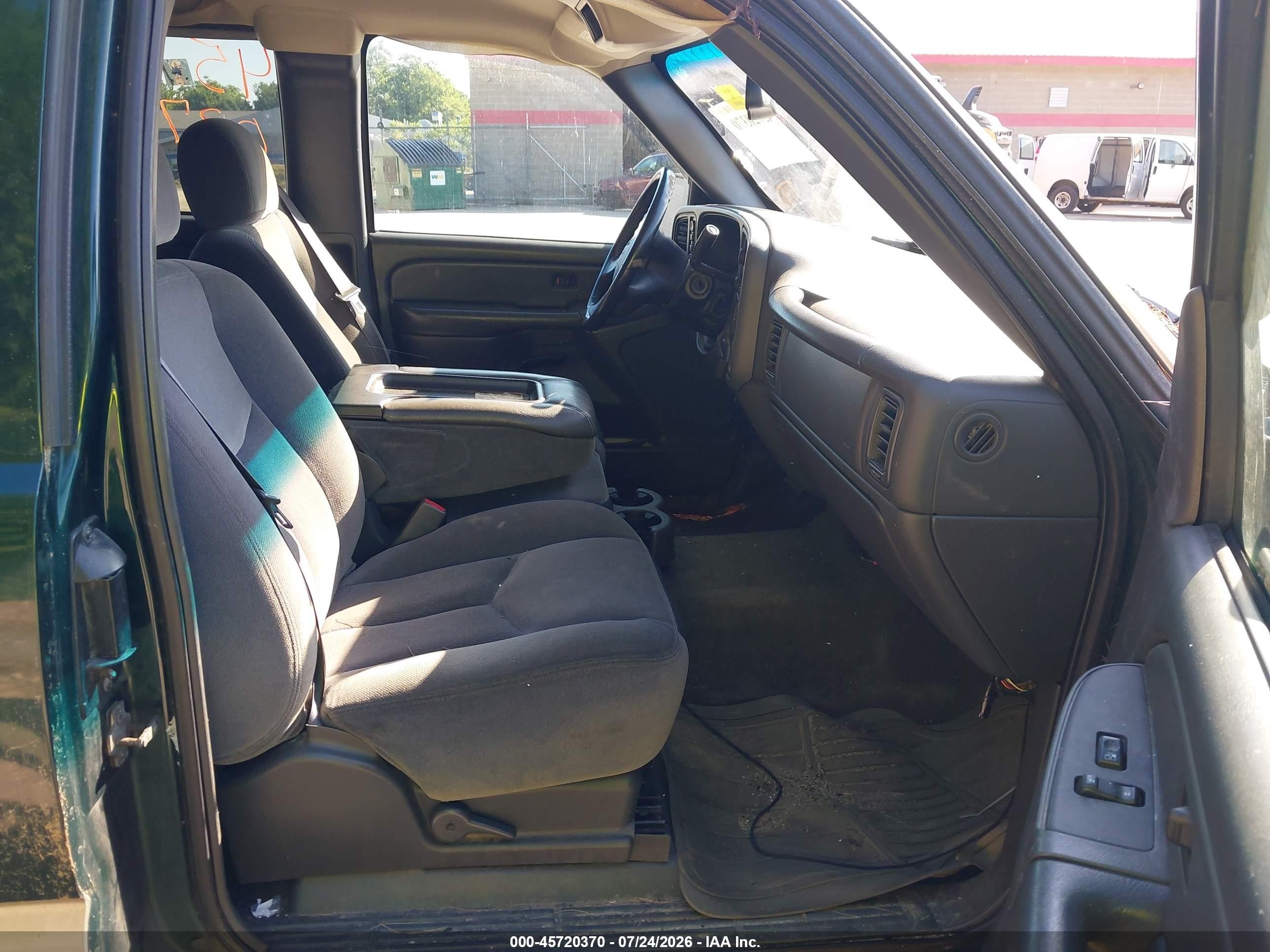 2005 Gmc Sierra 1500 Sle Green vin: 2GTEK19V951203632