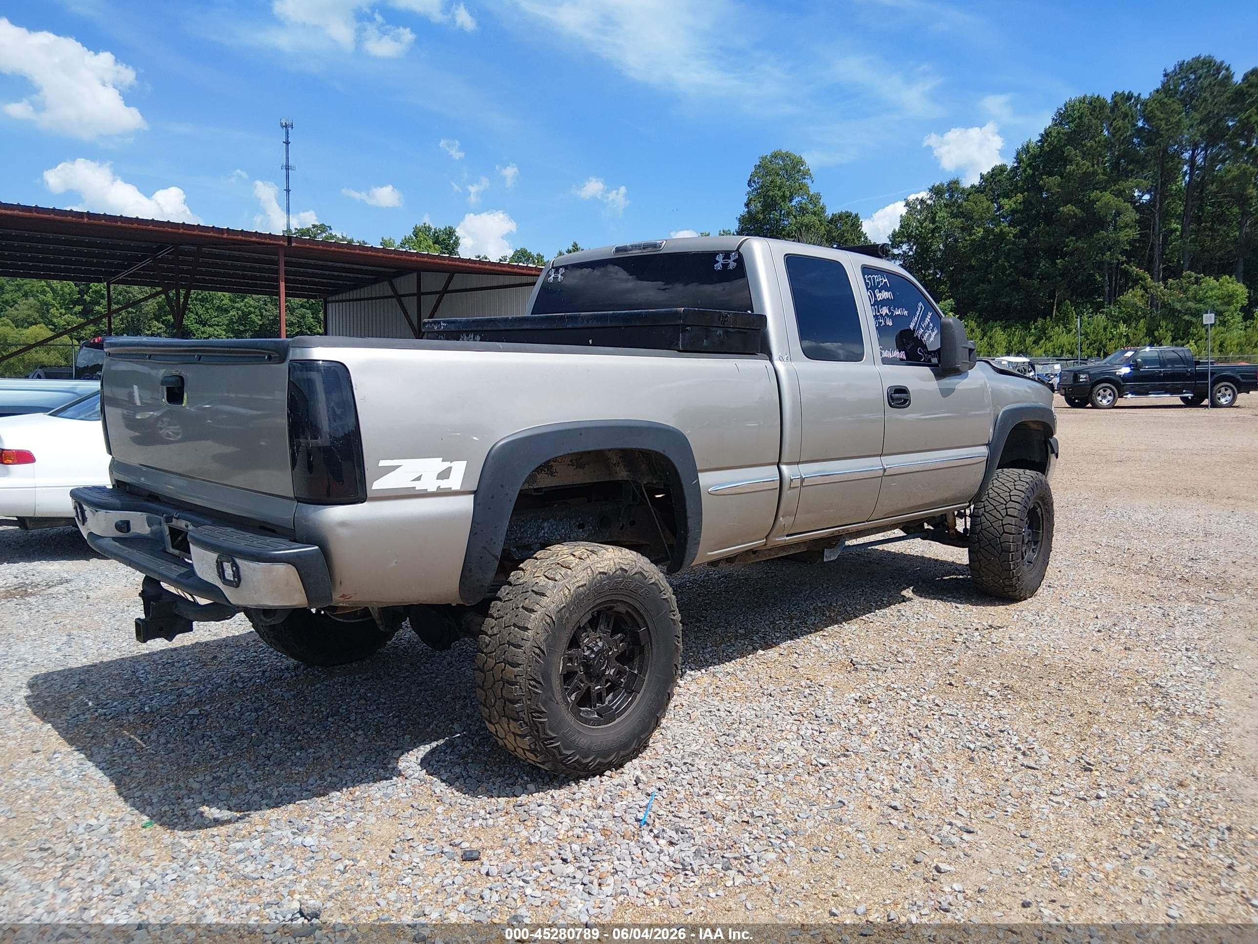 2002 Gmc Sierra 1500 Sle Tan vin: 2GTEK19VX21377334
