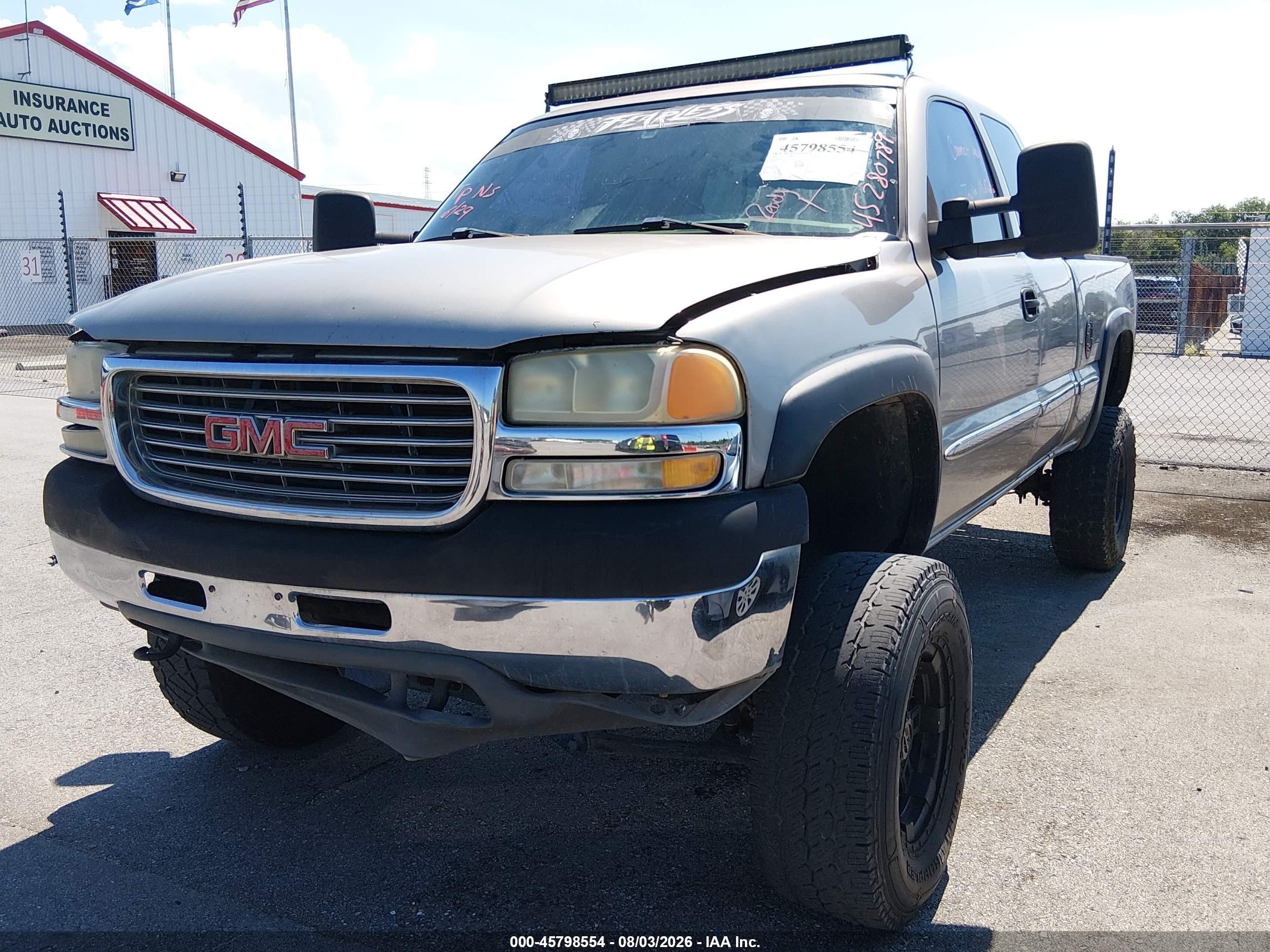 2002 Gmc Sierra 1500 Sle Beige vin: 2GTEK19VX21377334