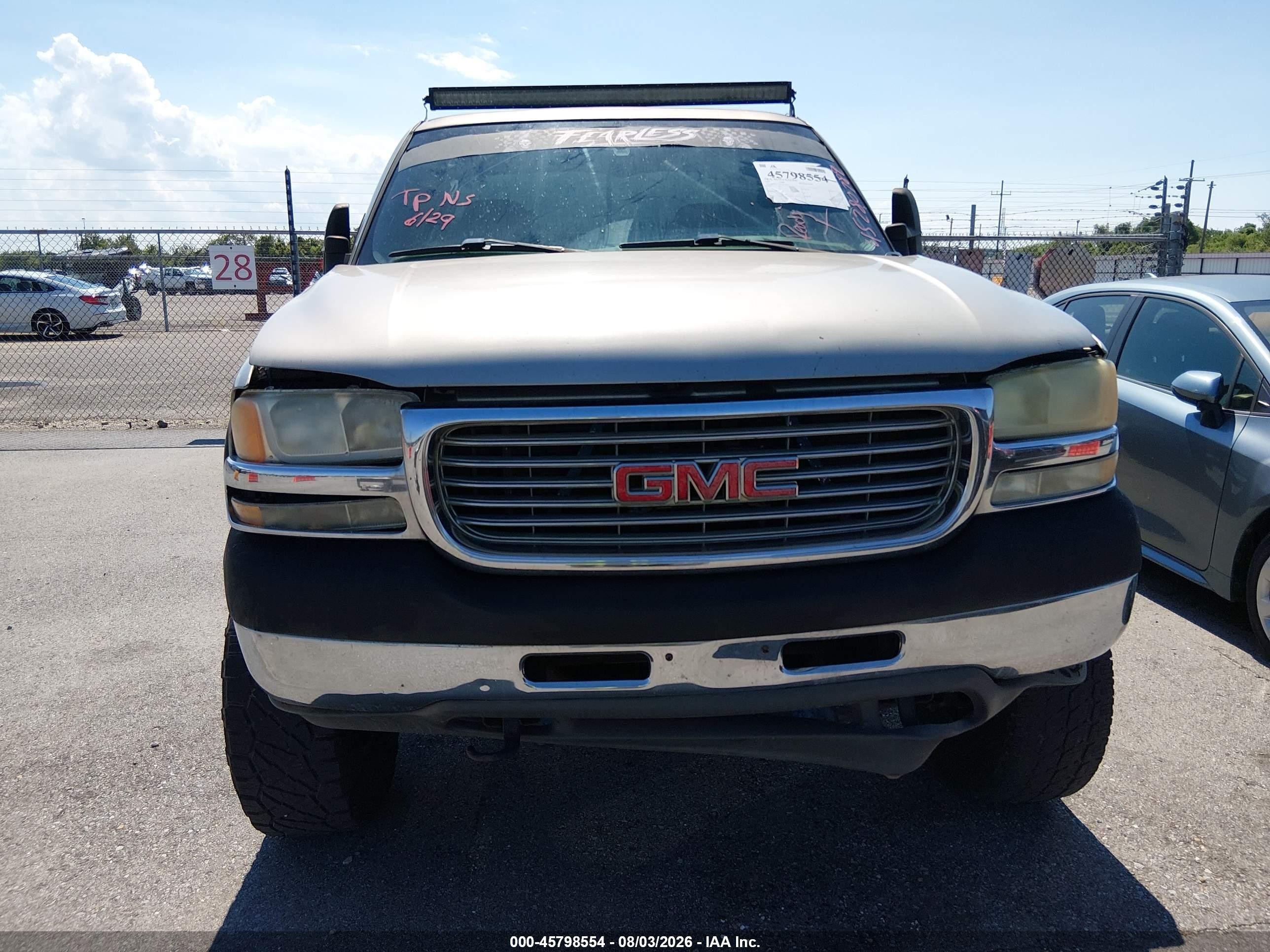 2002 Gmc Sierra 1500 Sle Beige vin: 2GTEK19VX21377334