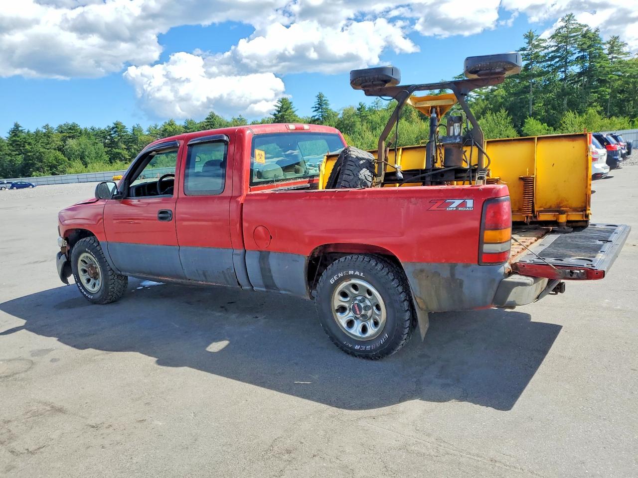 2007 Gmc New Sierra K1500 Classic Red vin: 2GTEK19Z871111661