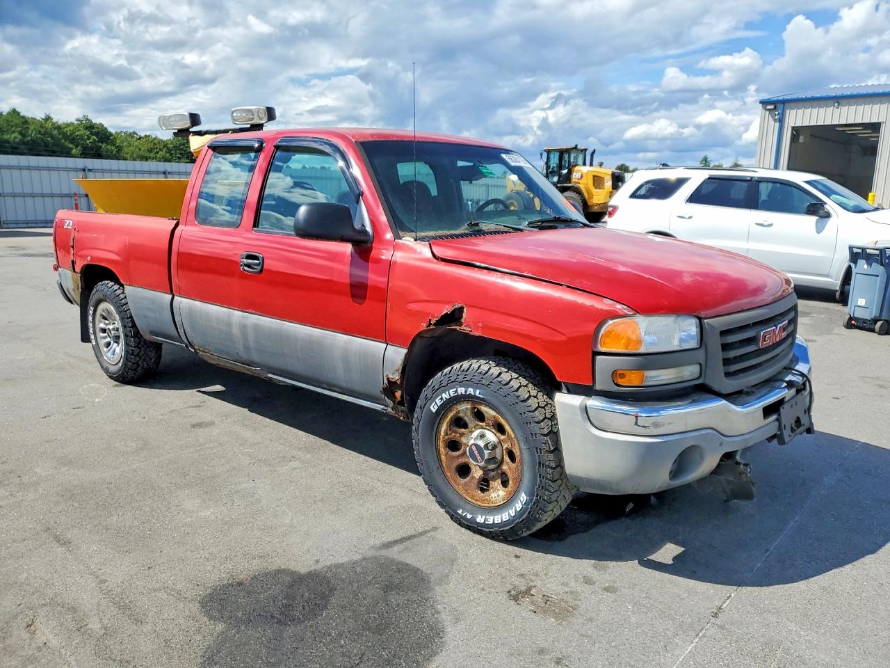 2007 Gmc New Sierra K1500 Classic Red vin: 2GTEK19Z871111661