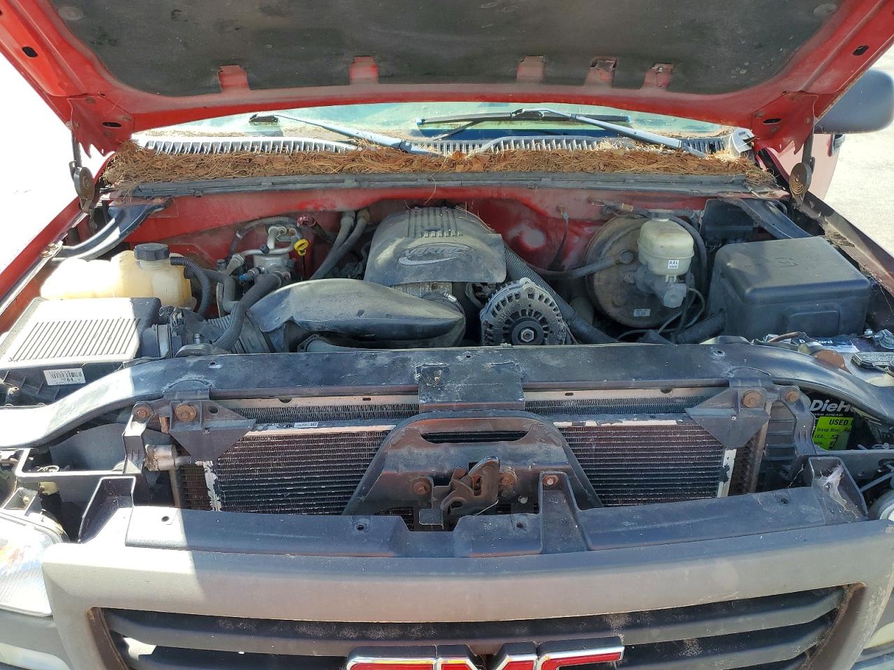 2007 Gmc New Sierra K1500 Classic Red vin: 2GTEK19Z871111661