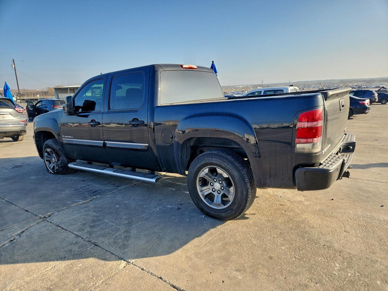 2007 Gmc New Sierra Denali Black vin: 2GTEK638071707585